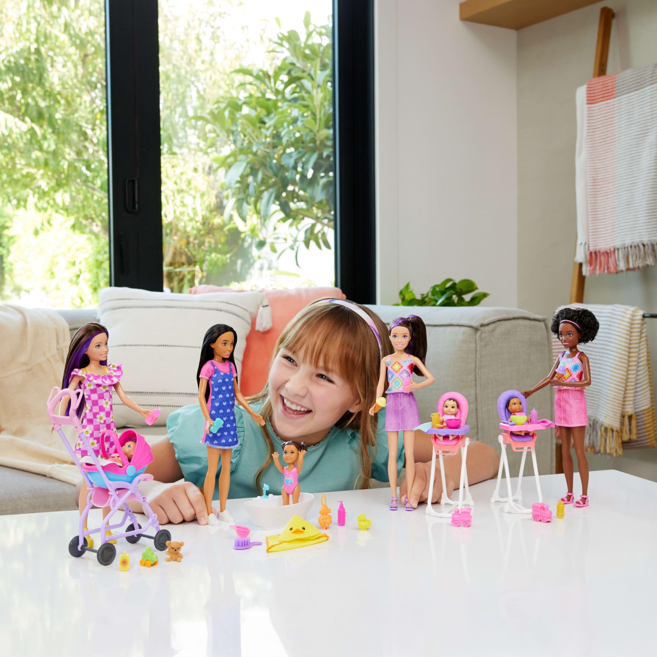 Barbie Skipper Babysitters Inc. Playset with Stroller and Accessories | Ages 3+ 2