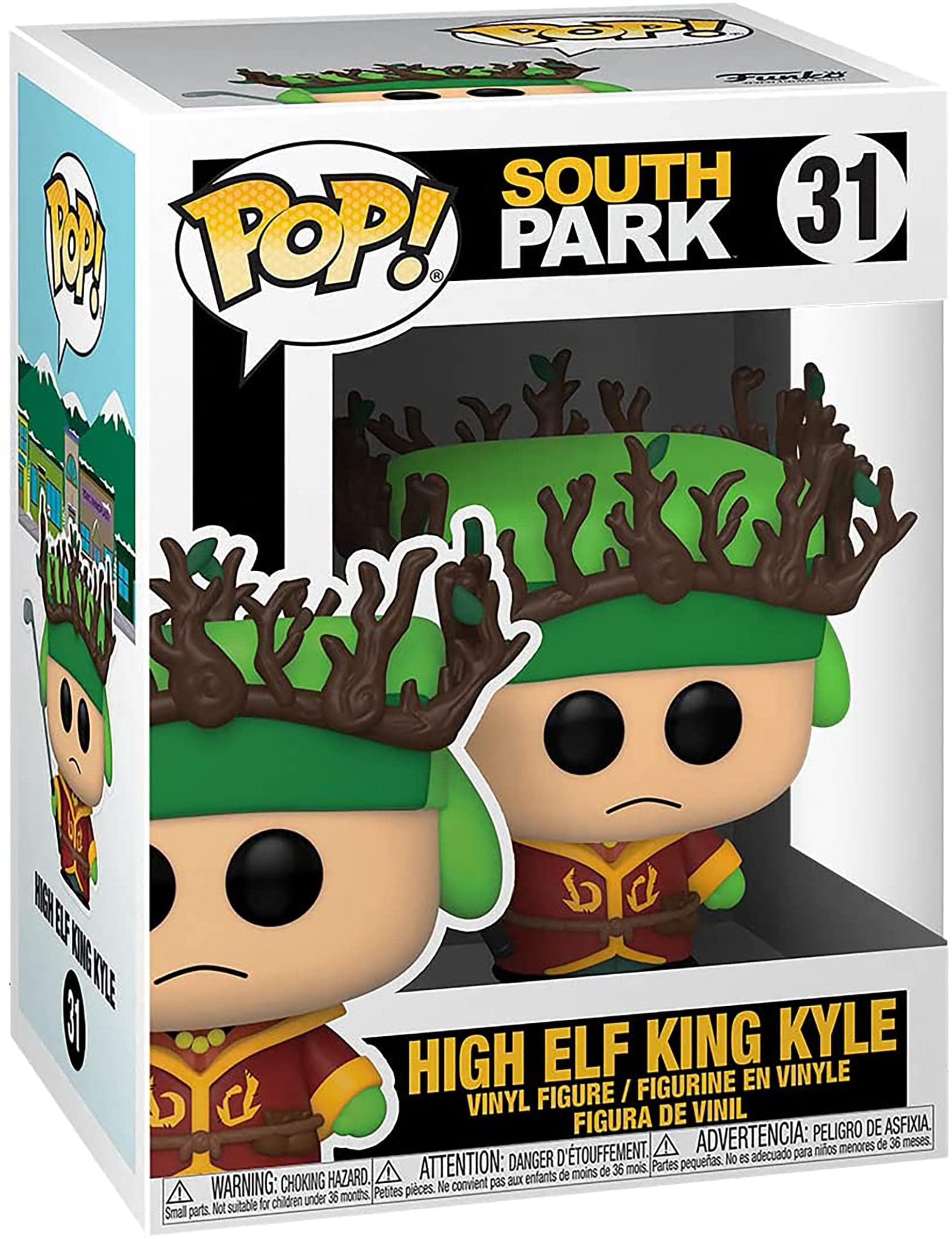 Funko Pop! South Park - Hochelfenkönig Kyle Vinylfigur (56172) 2