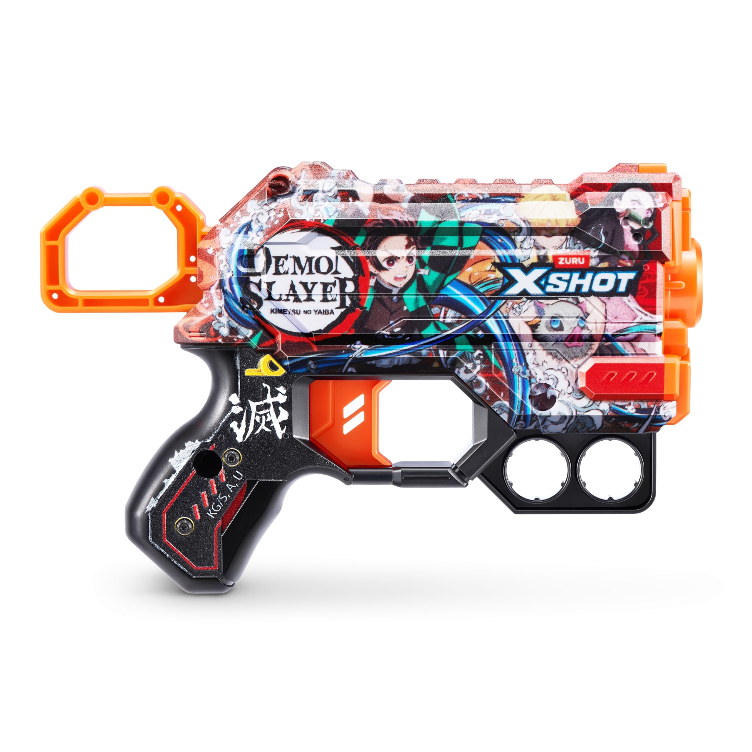 XSHOT Skins Menace Foam Blaster - 2 Blasters & 16 Darts with Air Pocket Technology