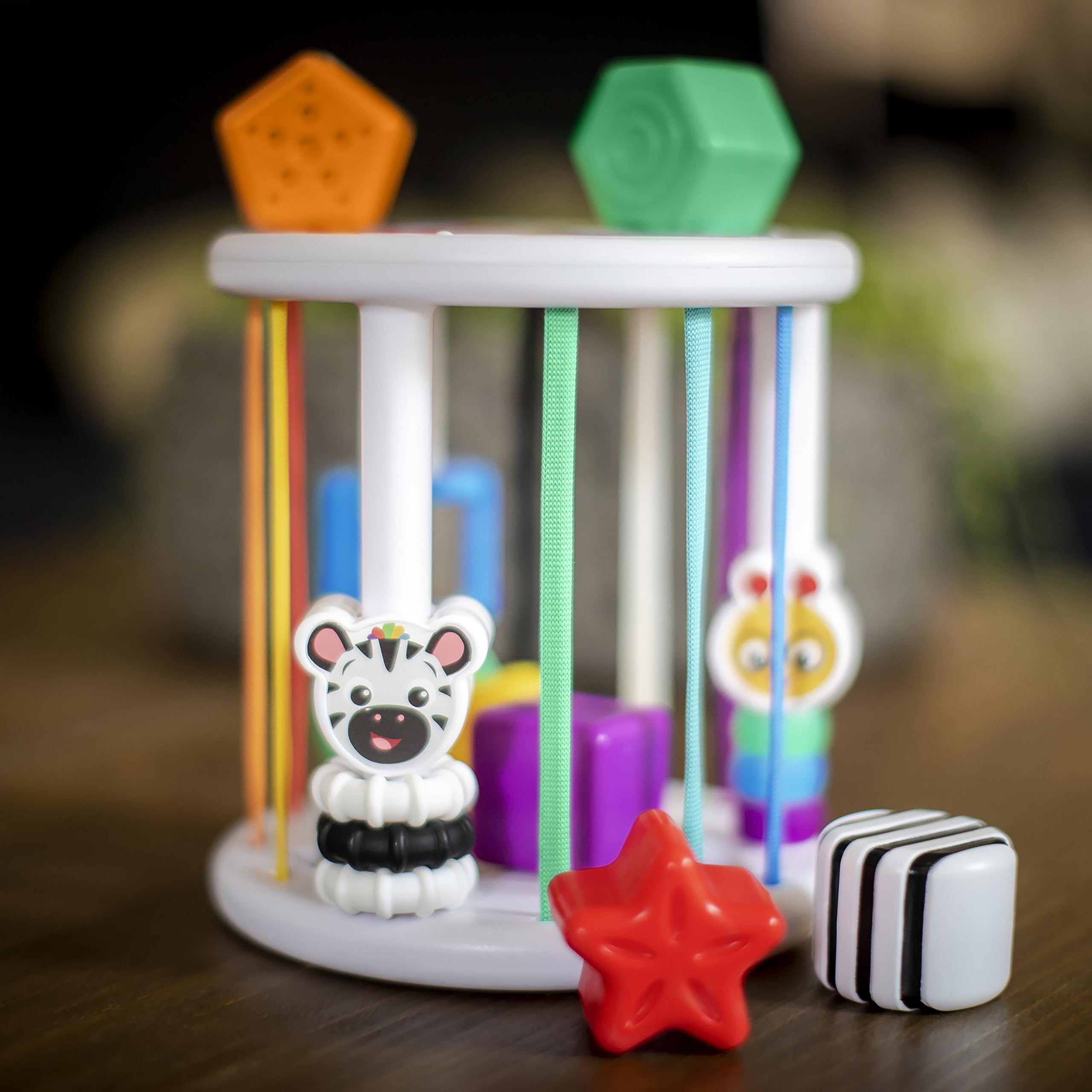 Baby Einstein Zen and Cal's Playground Sort and Discover Shapes - Sensory Toy for 6 Months+ 3