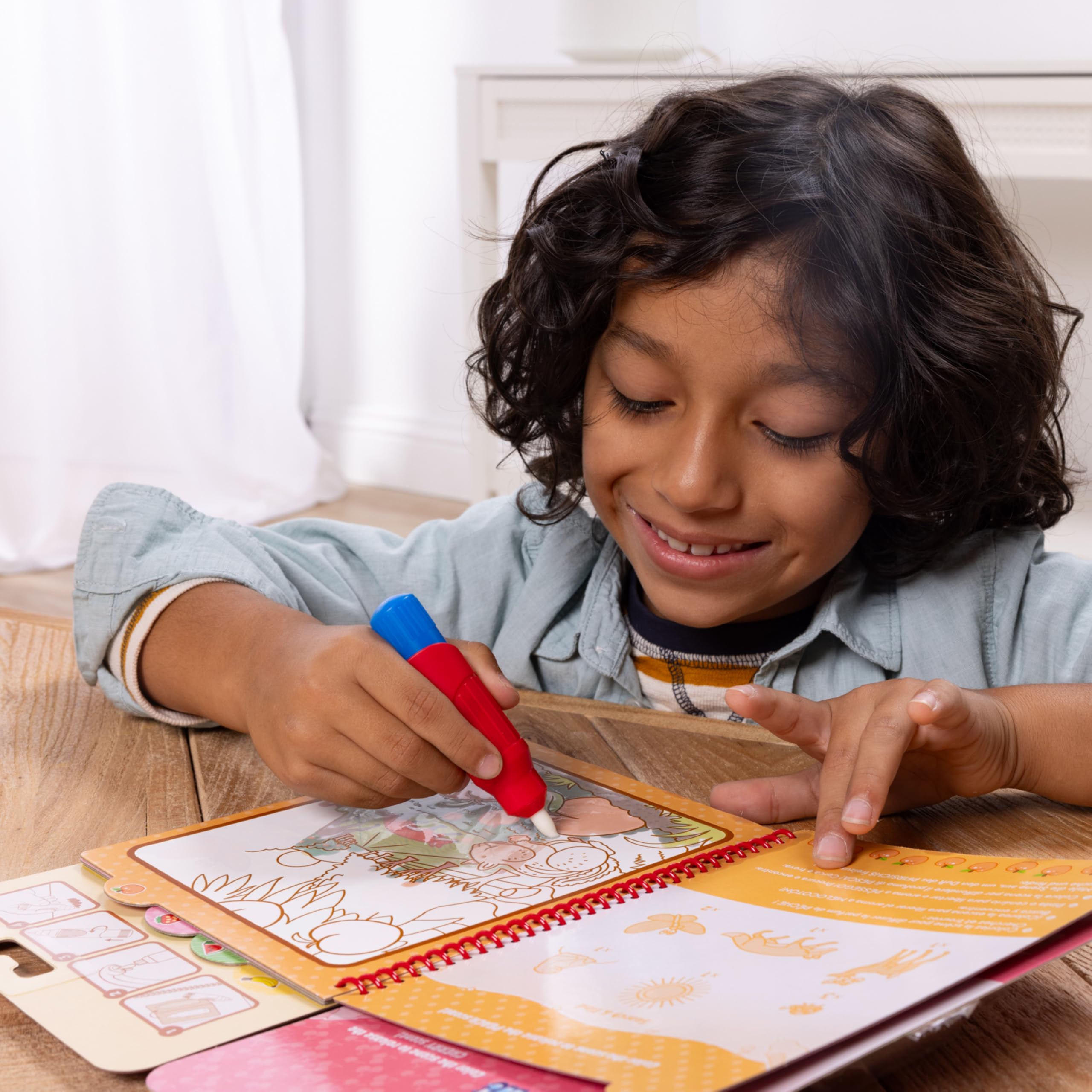 Melissa & Doug Water WOW! Fruit Scented Coloring Book | Mess-Free Reusable Pages | Ages 3-6 3