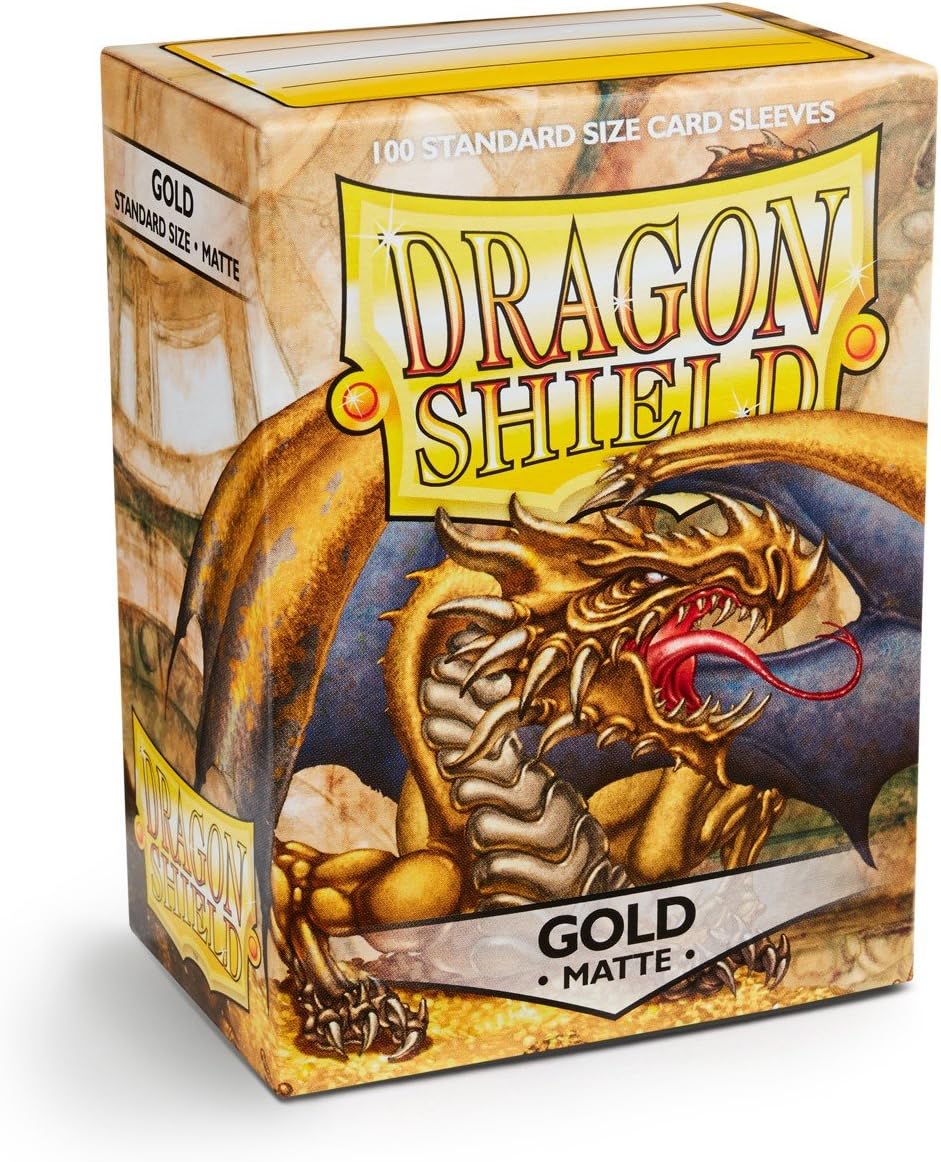 Dragon Shield Dragon Shield Matte Gold Standard Sleeves (ART11006)