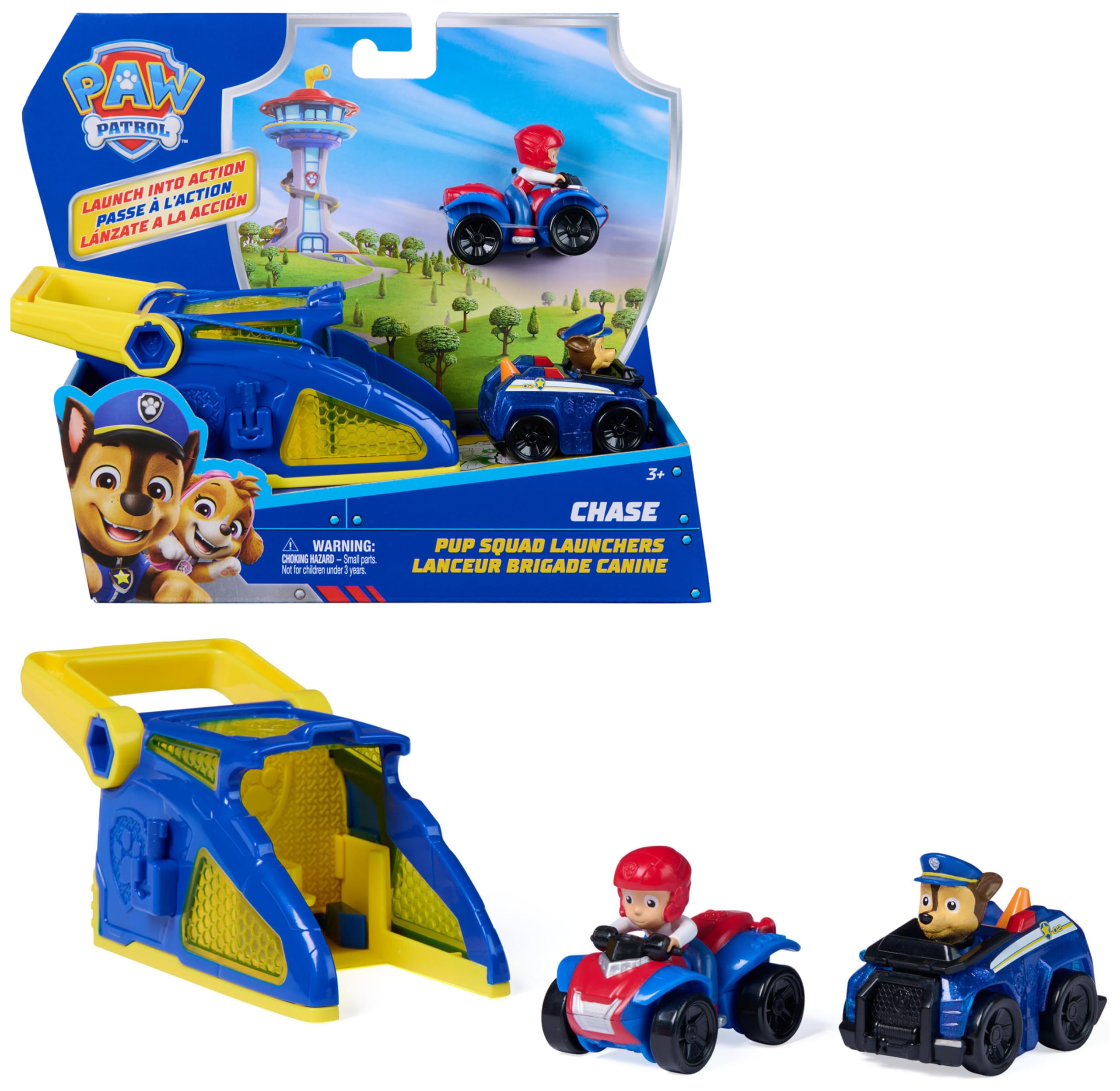 Paw Patrol Pup Squad Launchers with Ryder Vehicle 2-Pack | Ages 3-9 | Multicolor Plastic 1