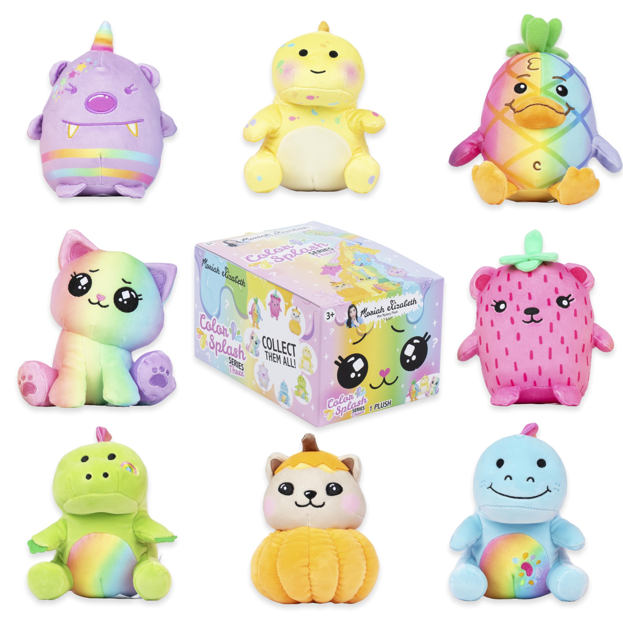 Moriah Elizabeth 6" Mini Mystery Plush Series 3 - Colour Splash Blind Box 1