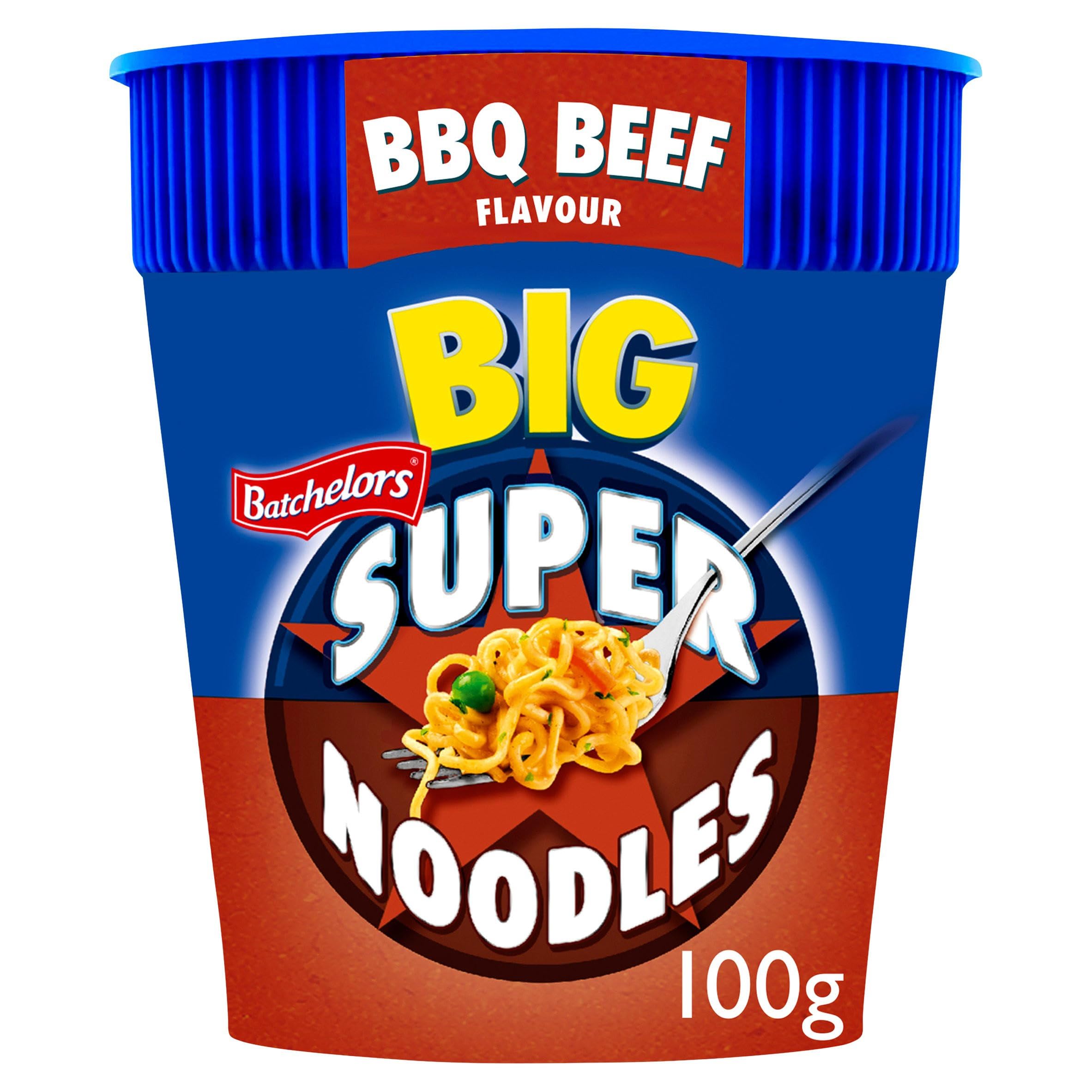 Batchelors Big Sn Pot BBQ Beef Instant Noodles 1