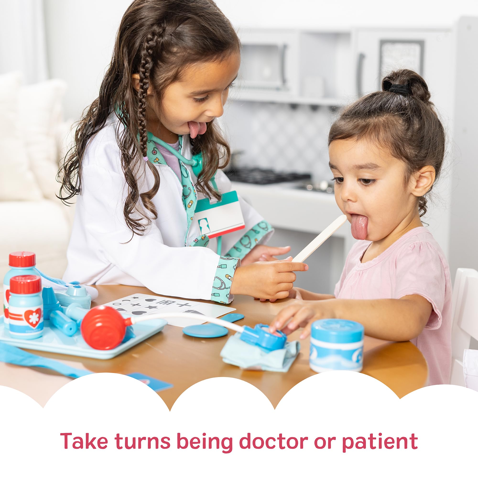 Melissa & Doug Doctor's Kit - Medical Role Play Set with 25 Pieces | Ages 3+ | Multicolor 3