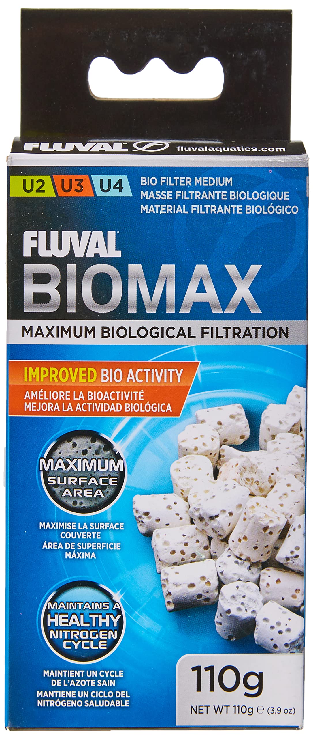 Fluval Biomax for U2/U3/U4 Series Inner Filter, 110 g