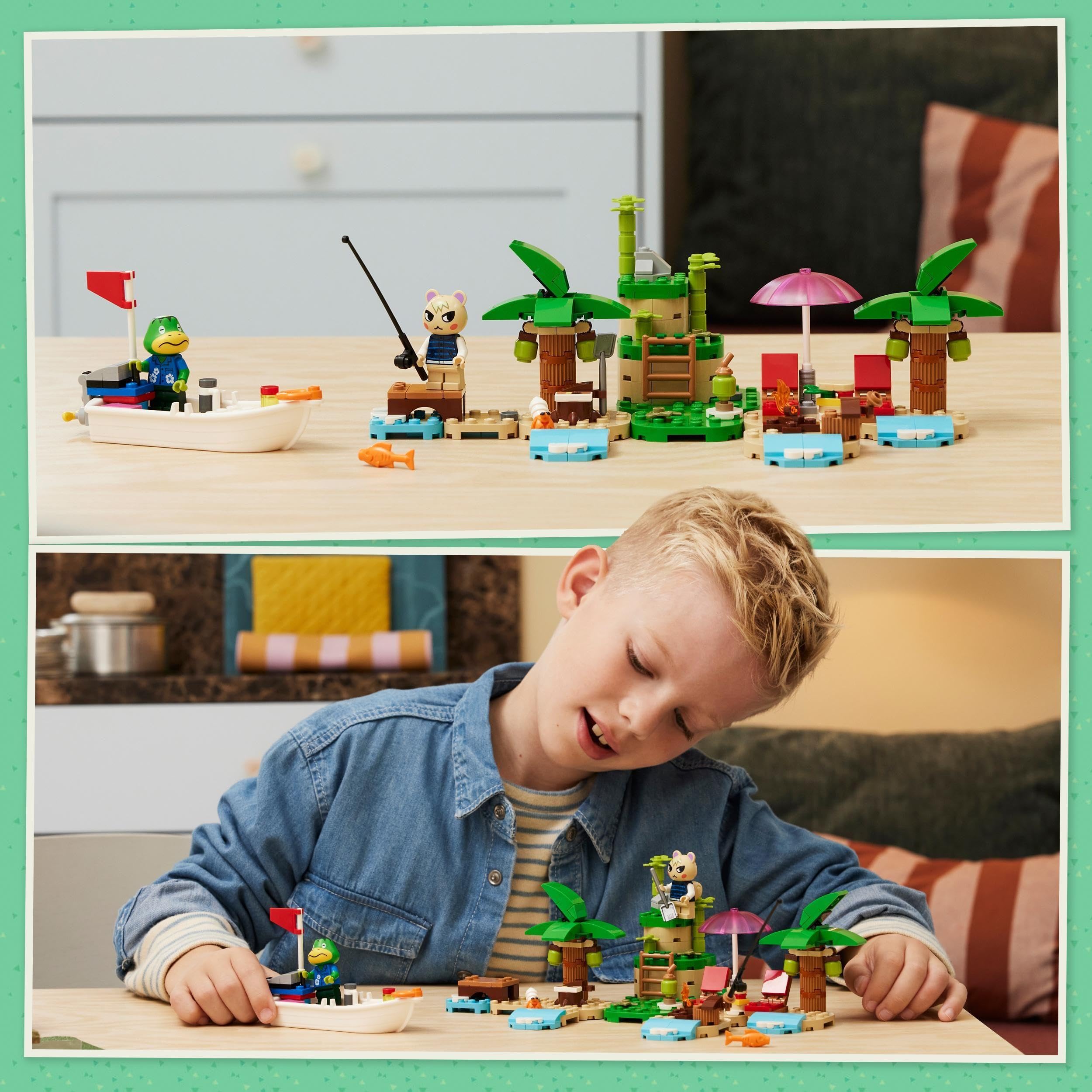 LEGO Animal Crossing Kapp'n's Island Boat Tour 77048 - Buildable Playset with Marshal & Kapp'n Minifigures 11