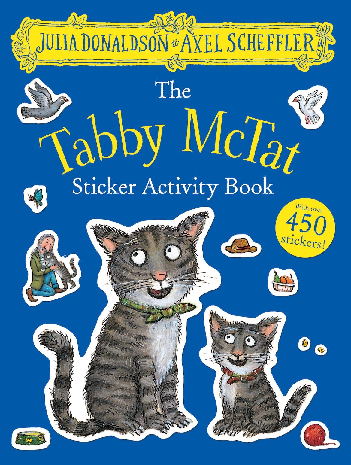 The Tabby McTat Sticker Book - Activity Book | 4-7 Years | 32 Pages 1