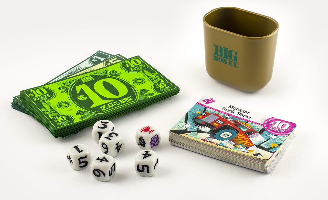 Ravensburger Big Money Family Board Game - Dice Rolling & Property Investment Game for Kids 8+