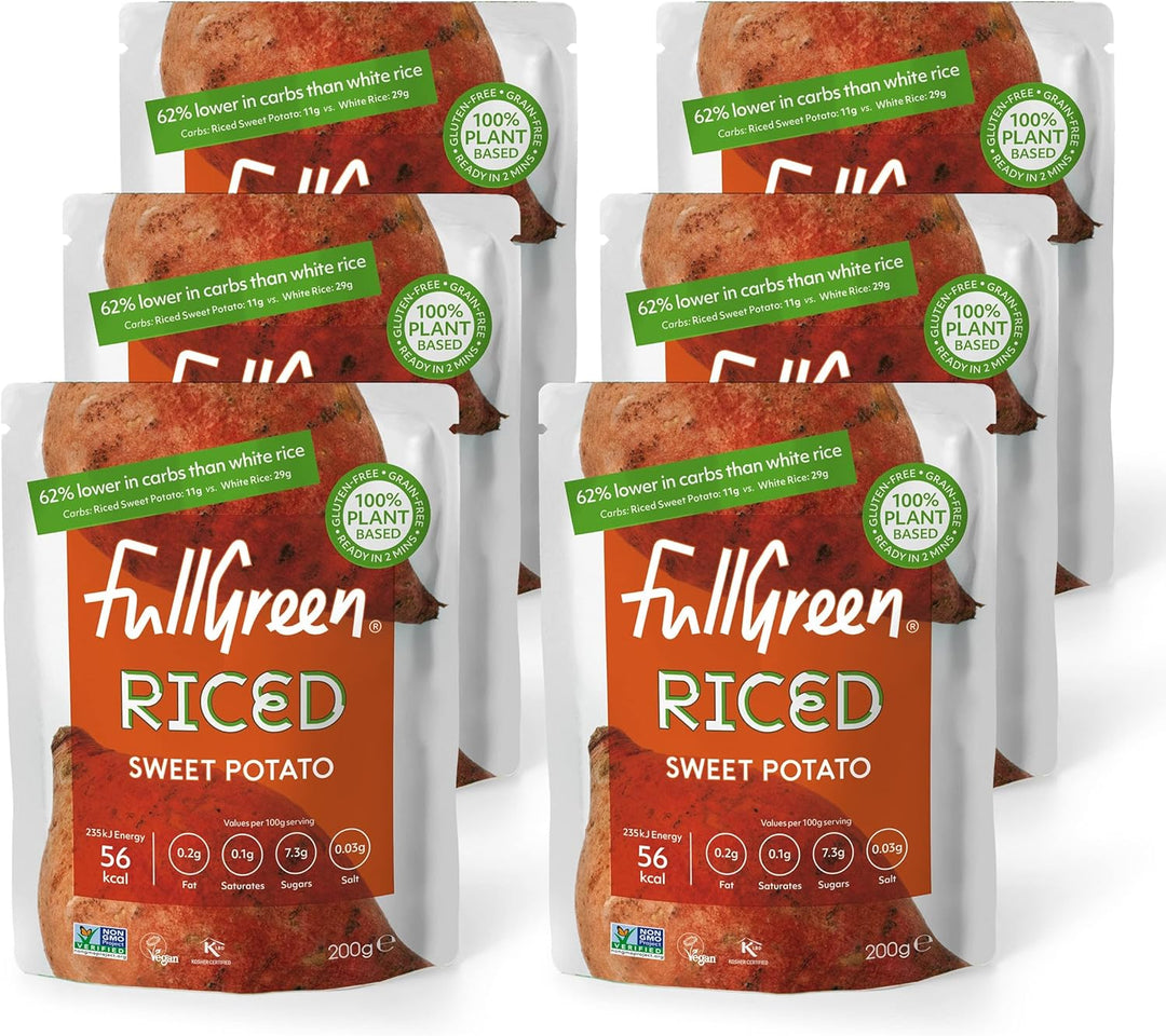 Fullgreen - Riced Sweet Potato (Case of 6 Pouches)