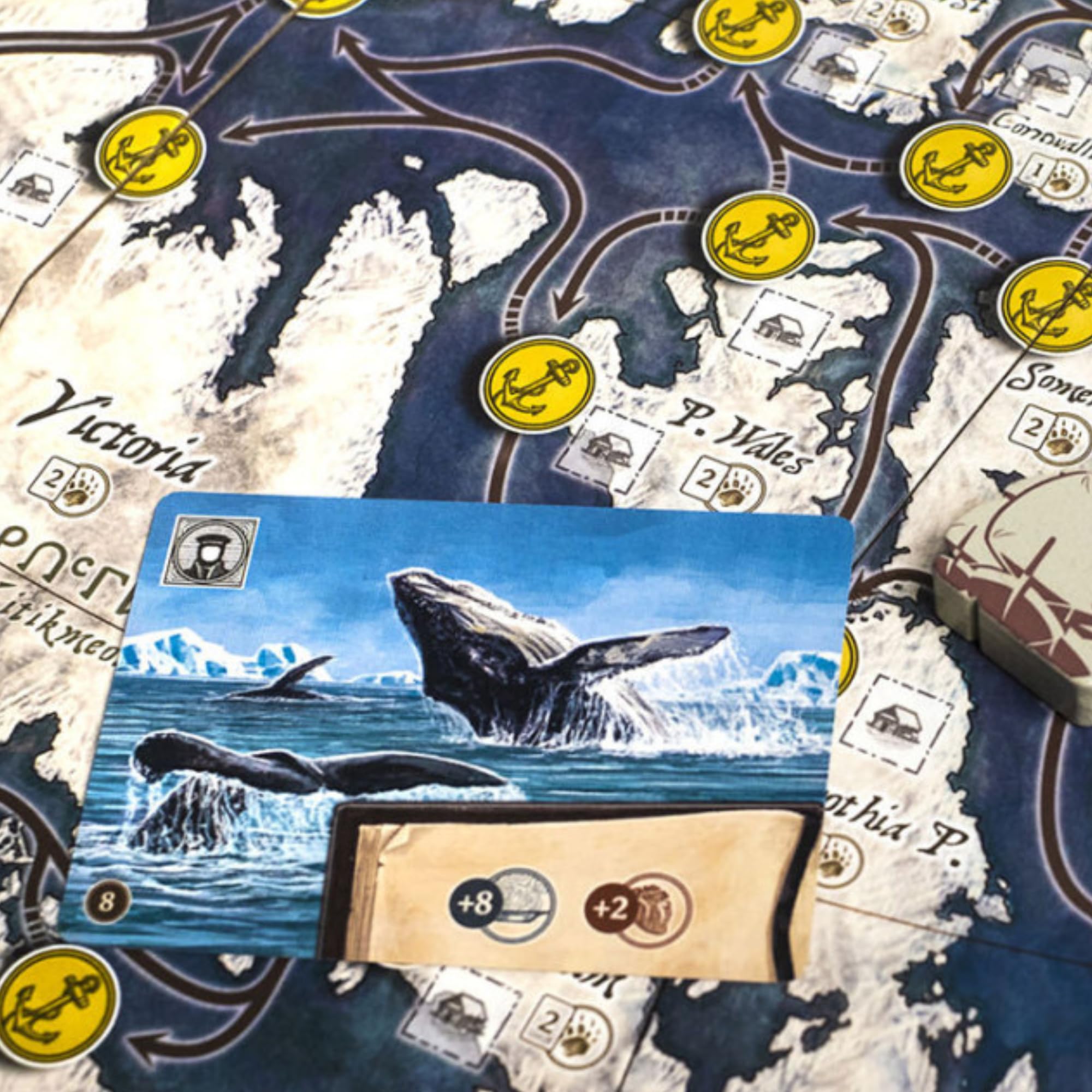 2Tomatoes Games Through Ice and Snow Arktis-Erkundungsbrettspiel 5