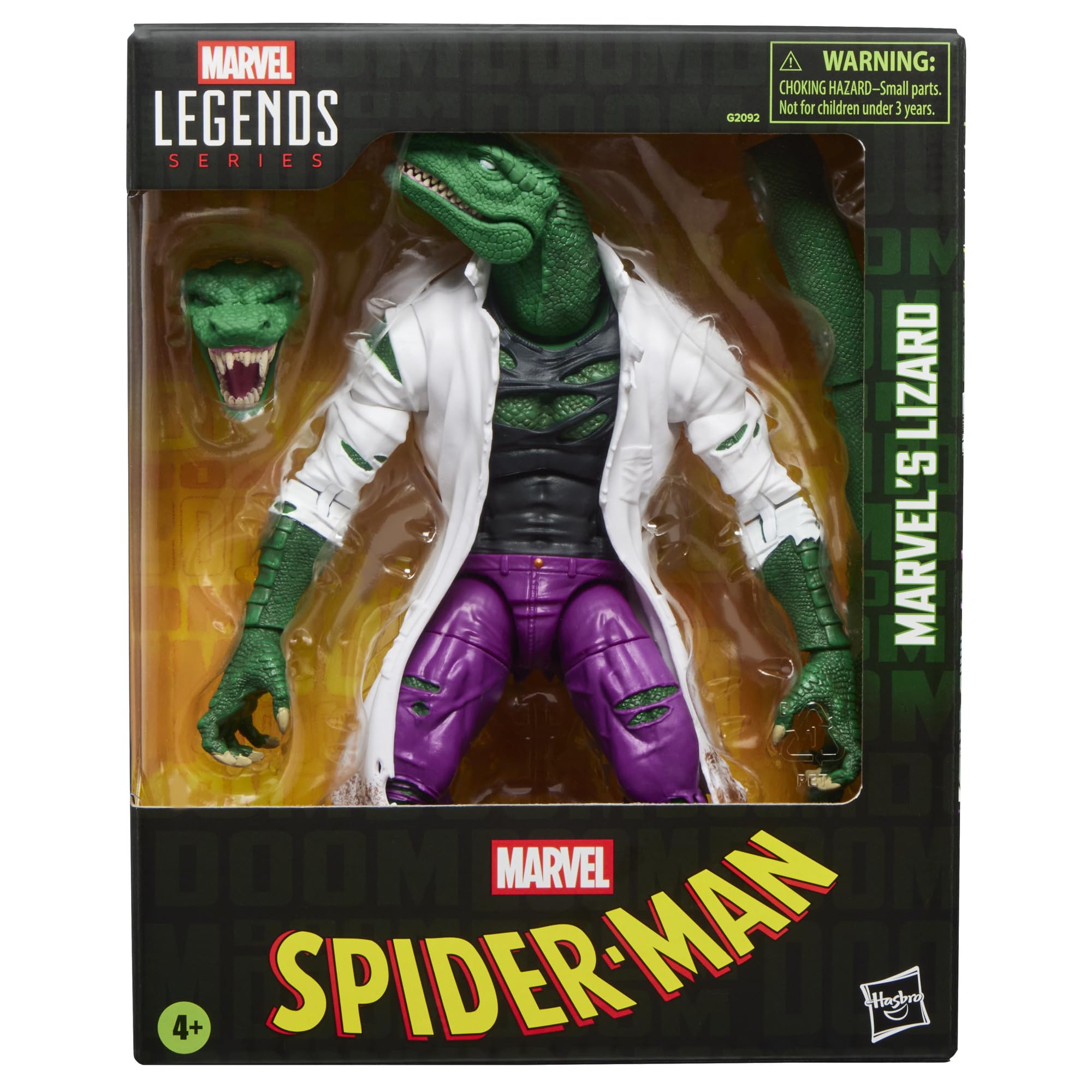 SPIDER-MAN Marvel Legends Series Marvel’s Lizard Action Figure - 15 cm Scale | 2 Accessories 1
