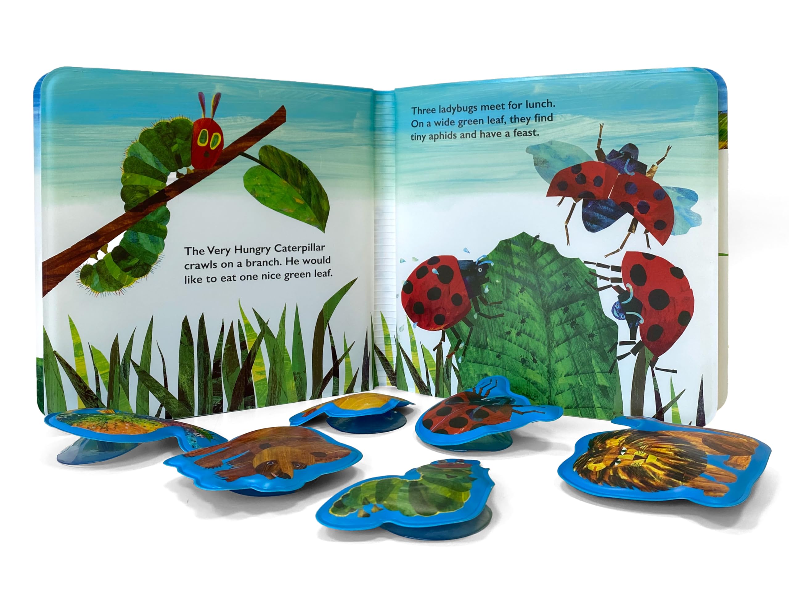 Phidal The World of Eric Carle Bath Time Book - Waterproof Picture Book for Ages 2+ | Includes 6 Suction Cups 4
