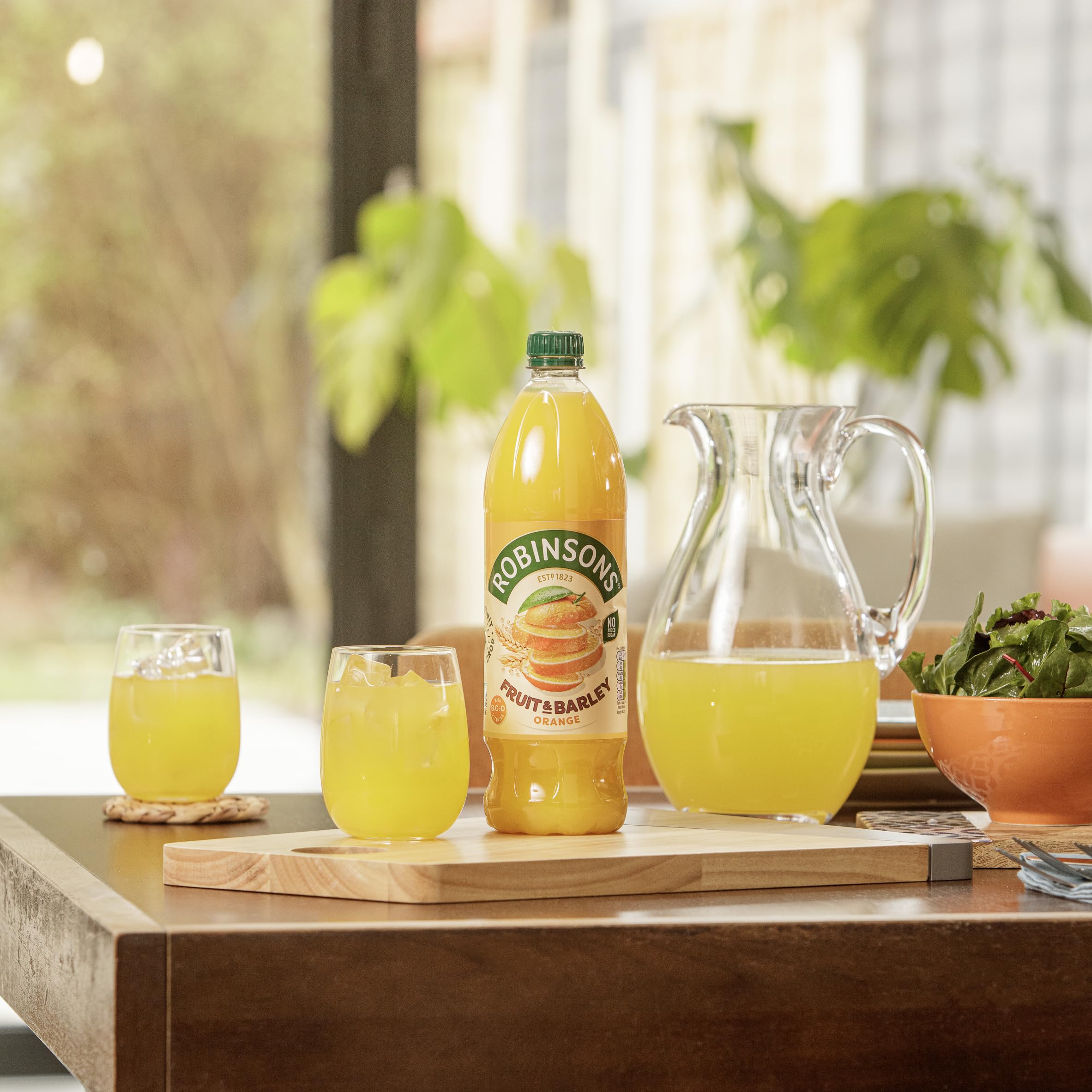 Robinsons Fruit & Barley Orange Squash Concentrate | 1L Bottle | No Added Sugar 5