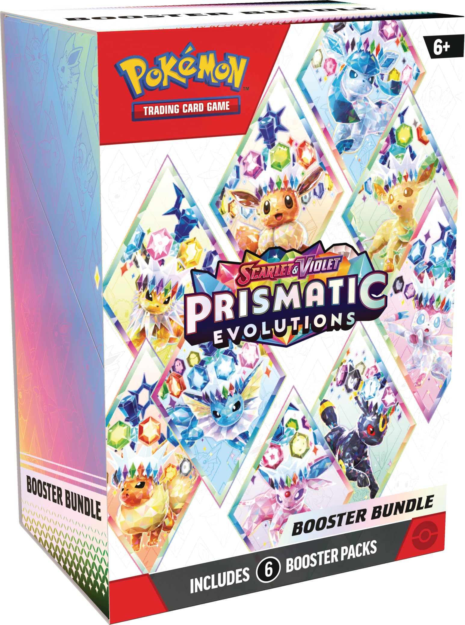 Pokémon TCG: Scarlet & Violet—Prismatic Evolutions Booster Bundle (6 Booste