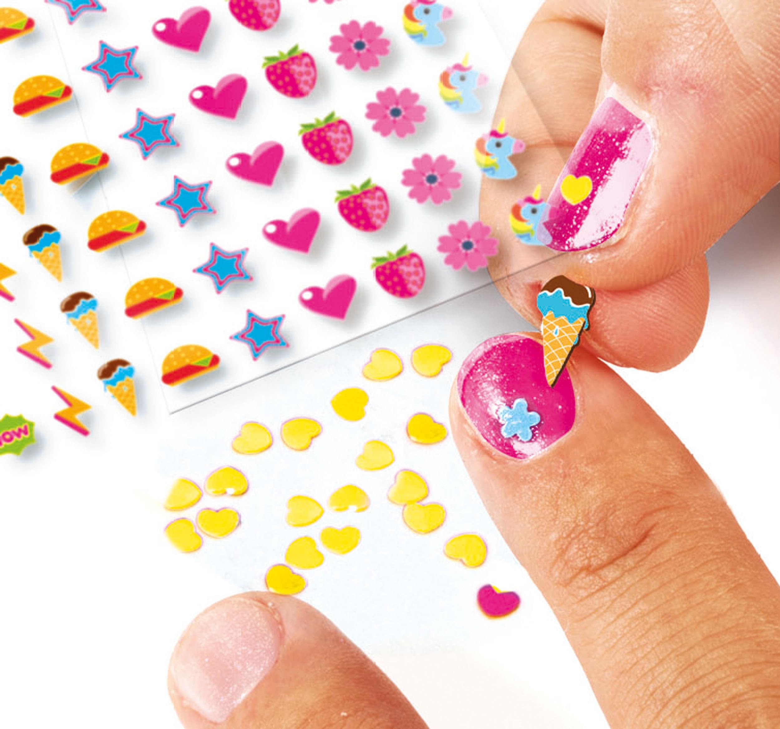 Clementoni Crazy Chic Cool Nail Art Set - Ages 6+ | Multi-coloured 8