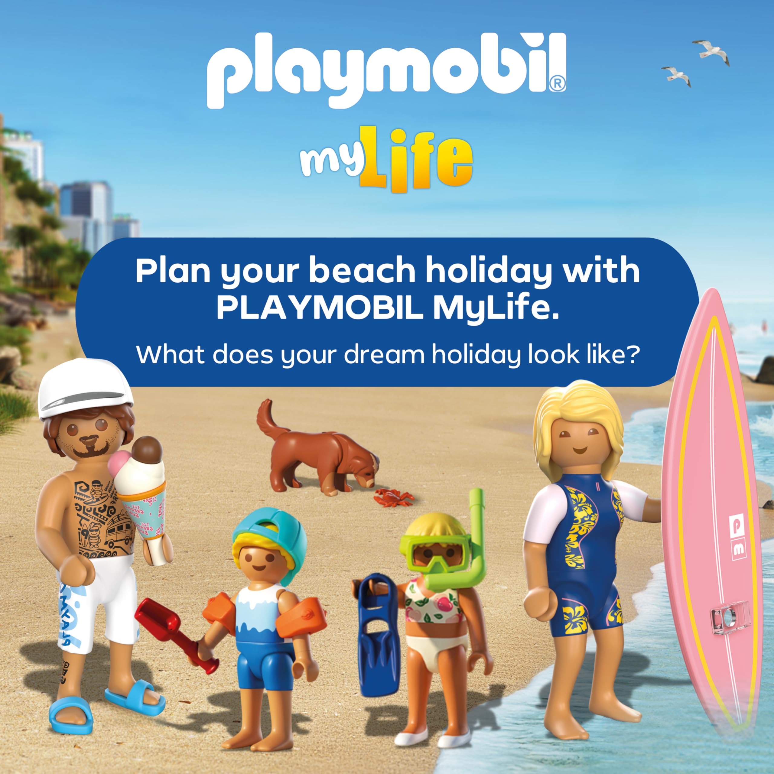 Playmobil | Vacation on the Beach | Ice Cream Truck with Surf Shop | Toy fr 3