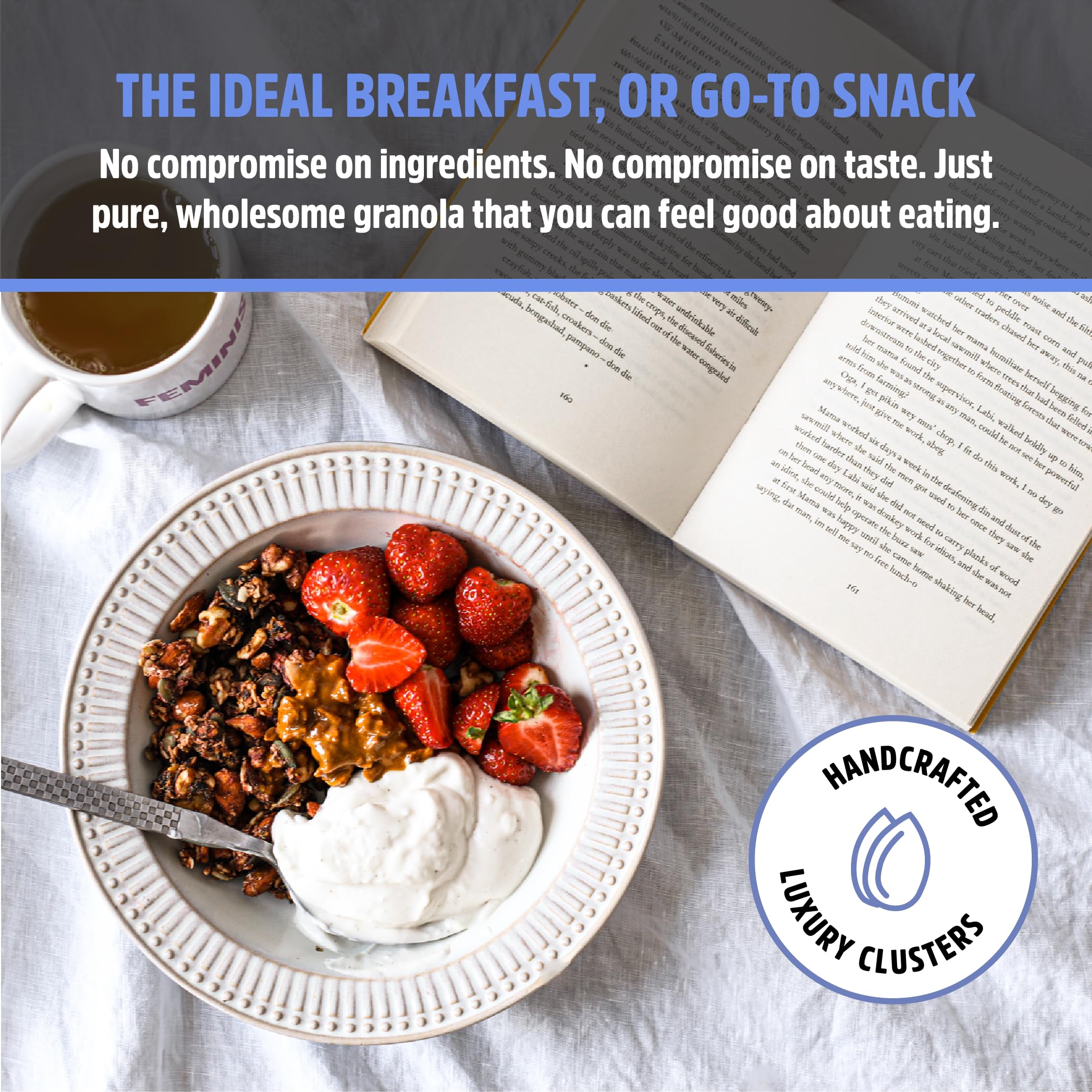 Rollagranola – Tolles Mandel-Hafer-Granola 400 g 3