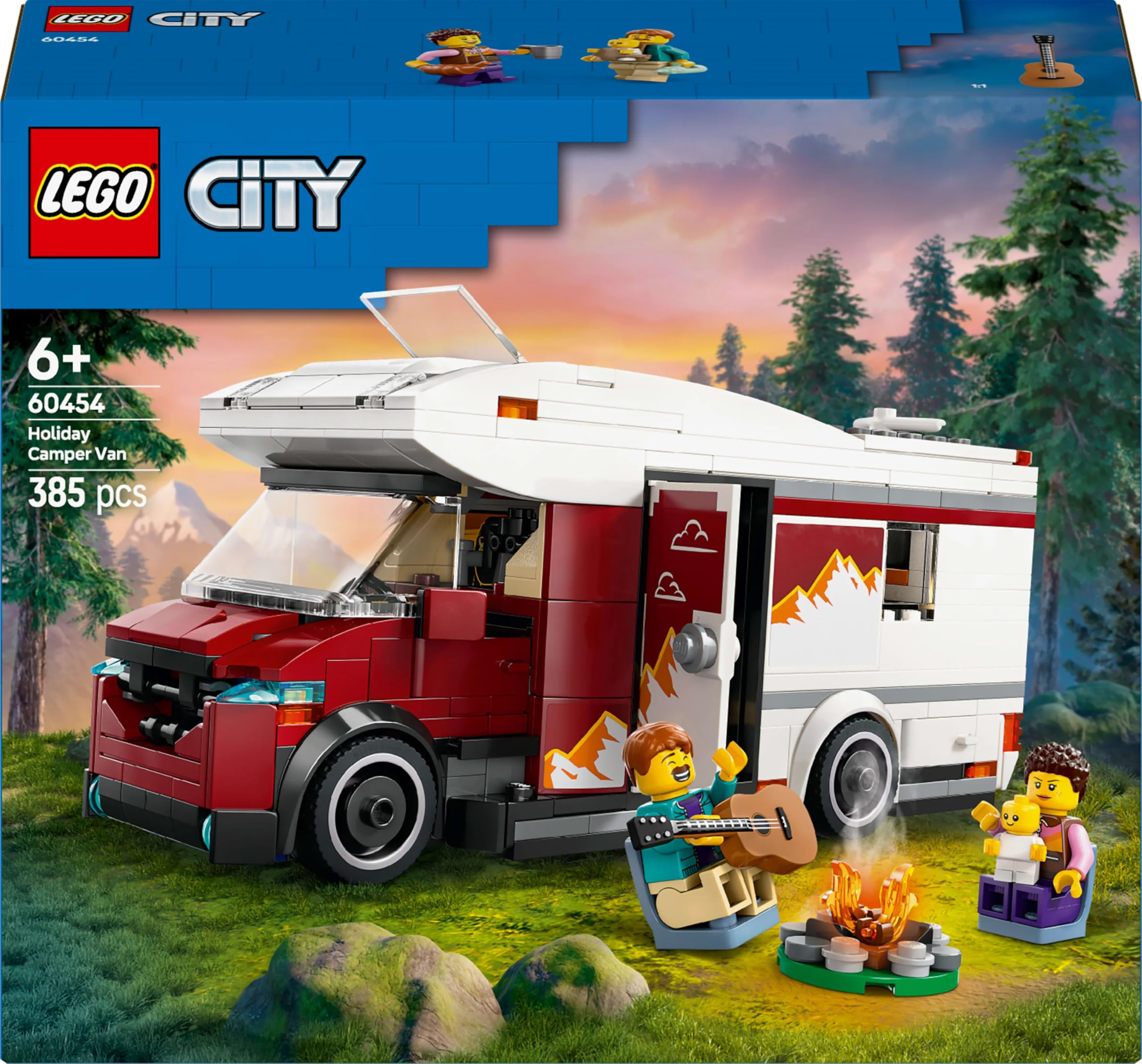 LEGO City Holiday Adventure Camper Van Toy - Building Set for 6+ Year Olds 8