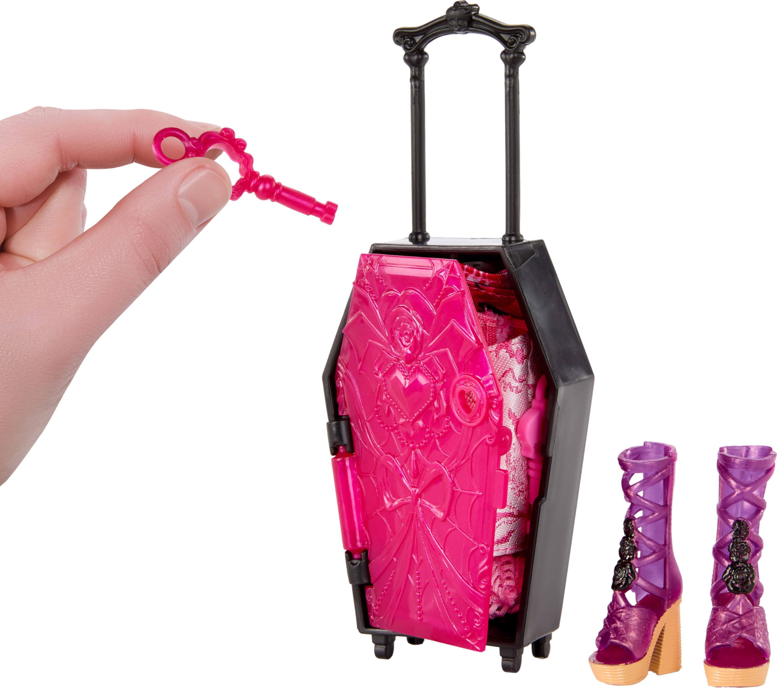 Monster High Skulltimate Secrets Draculaura Doll and Accessories Set | 125+ Outfits | Ages 4+ 3