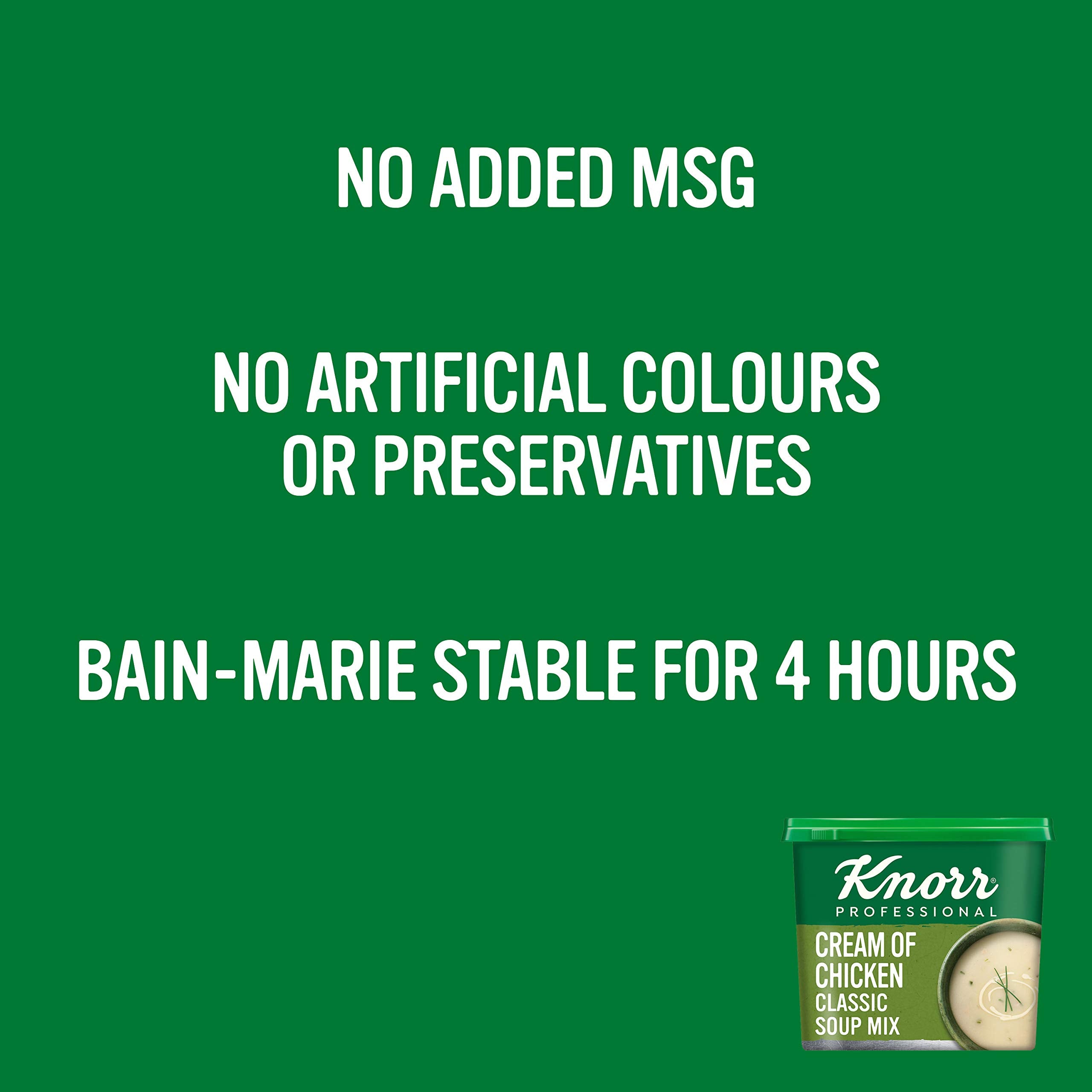 Knorr Classic Cream Of Chicken Soup Mix - 25 Portions | 425g Powder | Meets UK Salt Targets 2