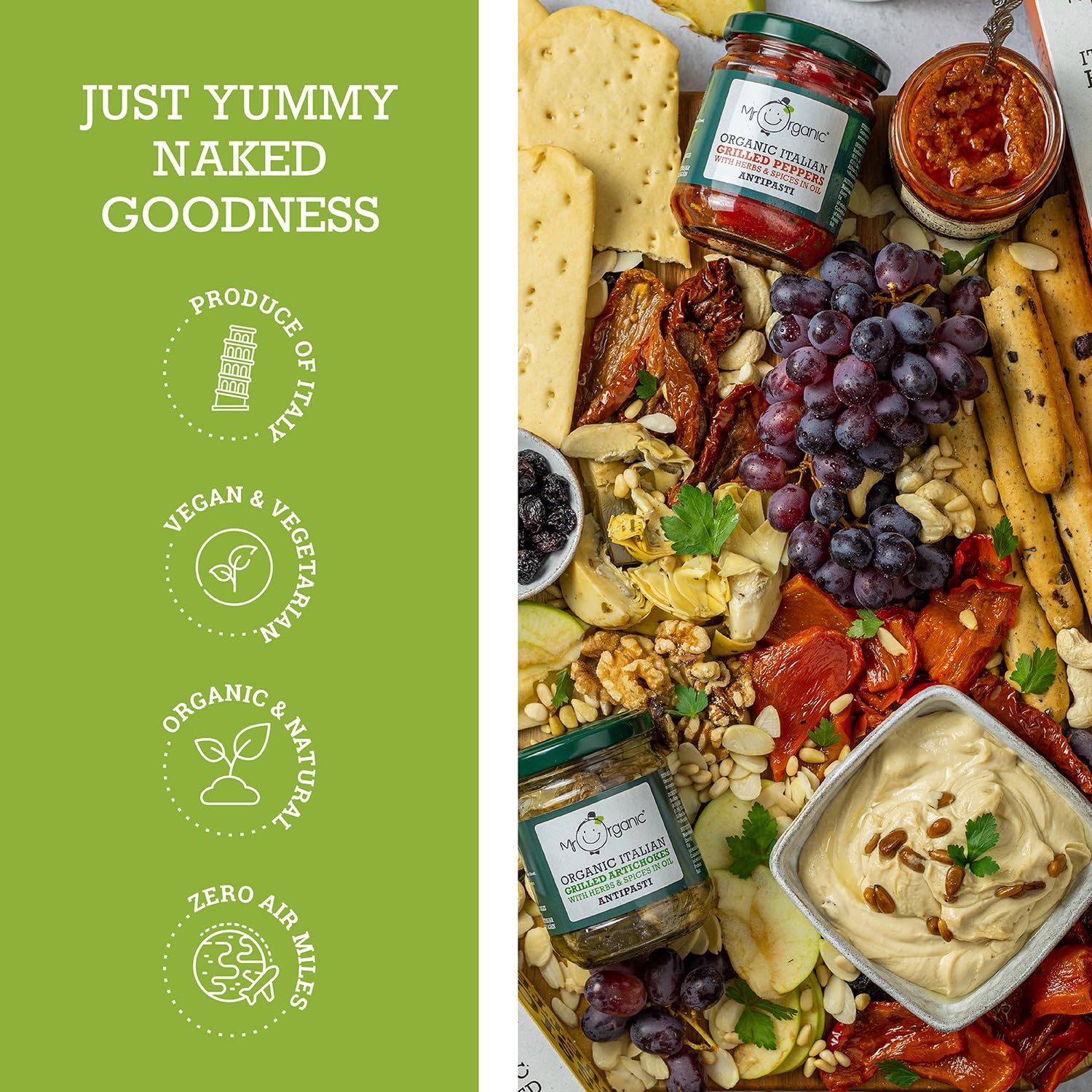 Mr Organic Classic Flatbread - Organic & Vegan Crisp Snack | 150g 4