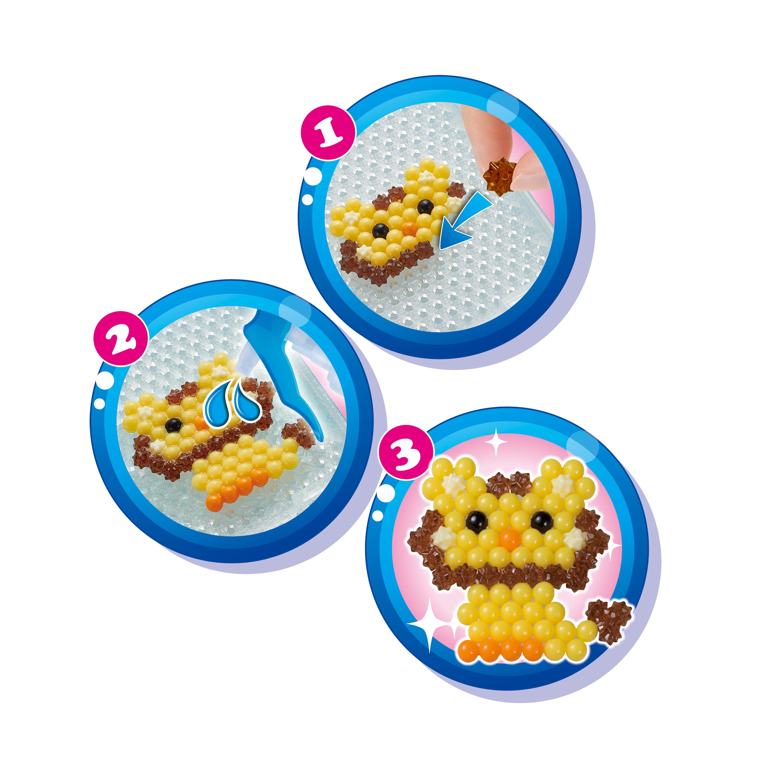 Aquabeads Animal Buddies Refill Kit - 600 Beads in 15 Colors, Includes Stands | Ages 4+ 4