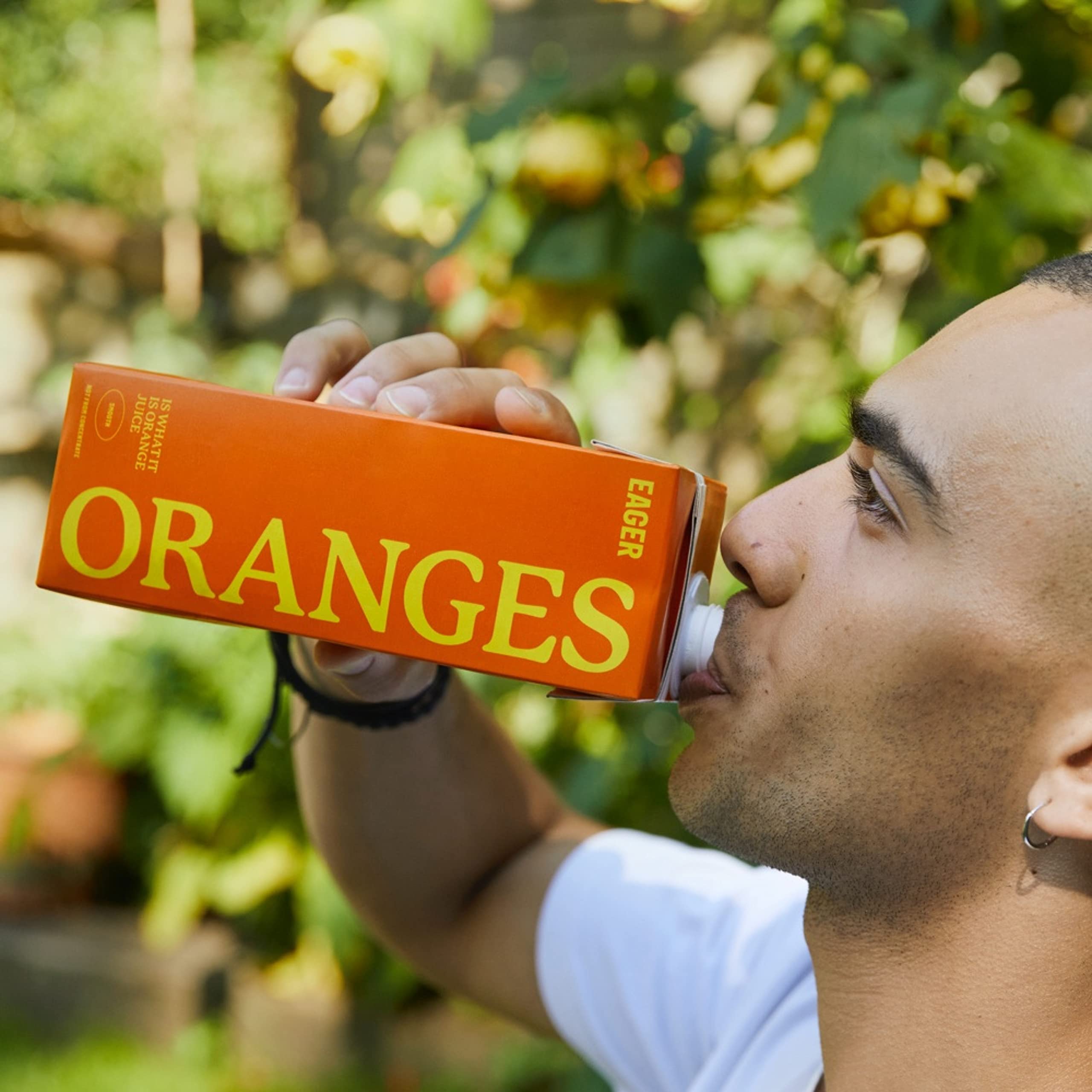 Eager - Orange Juice with Bits 100% Squeezed Not From Concentrate 6