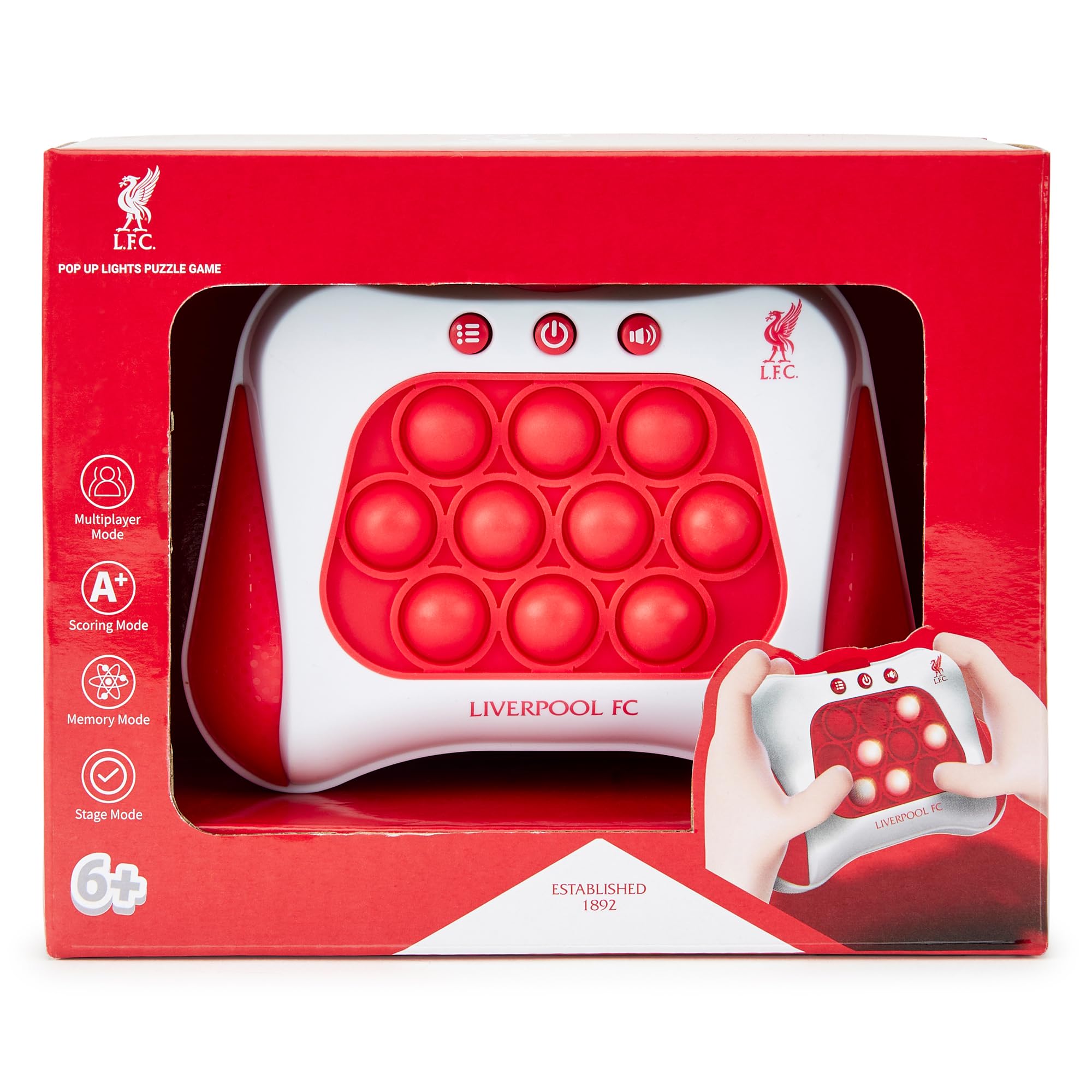 Liverpool FC Pop It Electric - Pop Up Lights Puzzle Game (TOYPUPLIV) 10