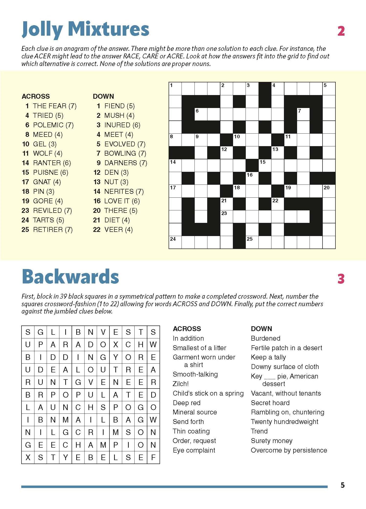 Puzzler Annual 2027 Crosswords Collection - 100 Pages 2