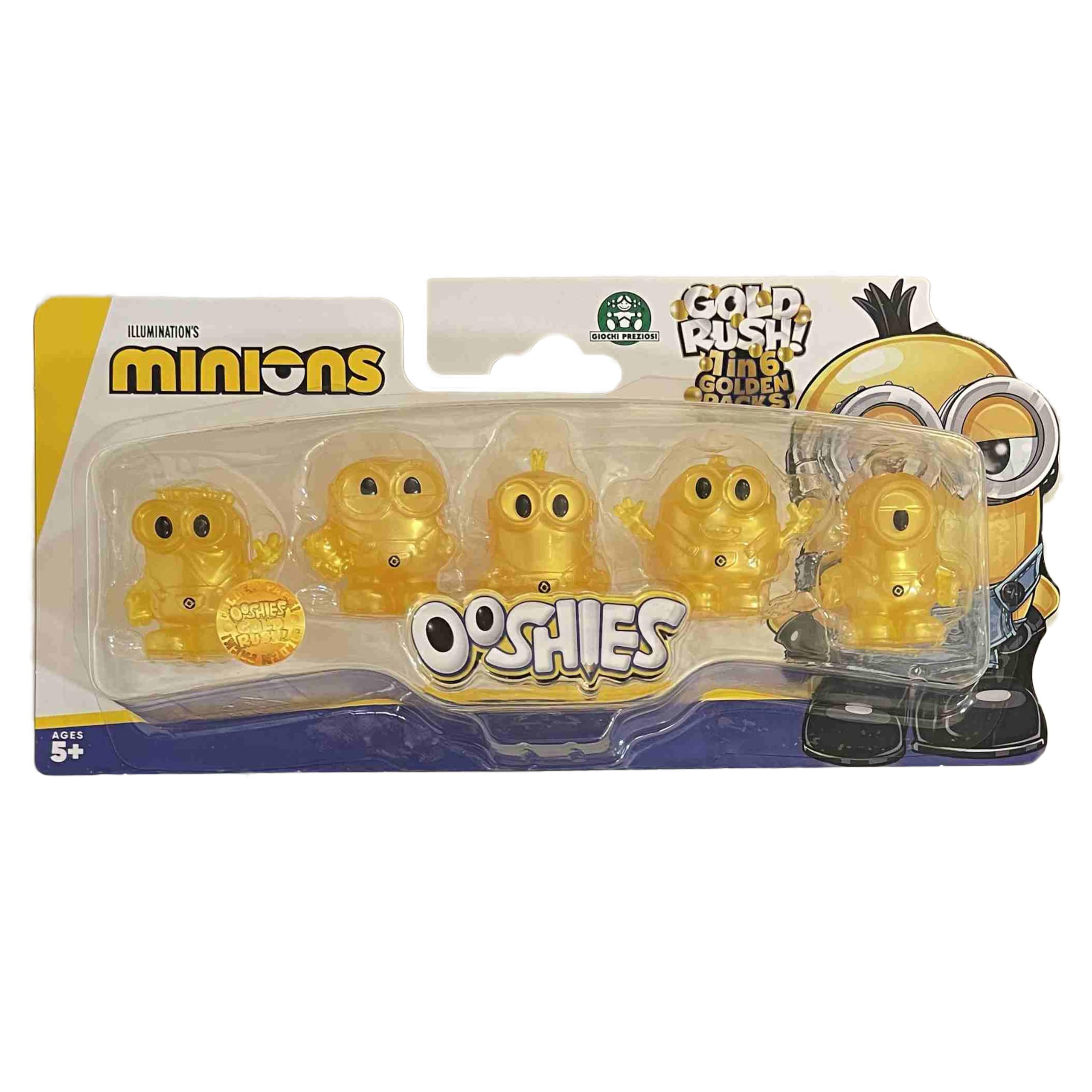 Giochi Preziosi Ooshies Minions Collectible Pencil Toppers 5 Pack - Ages 5+ 4