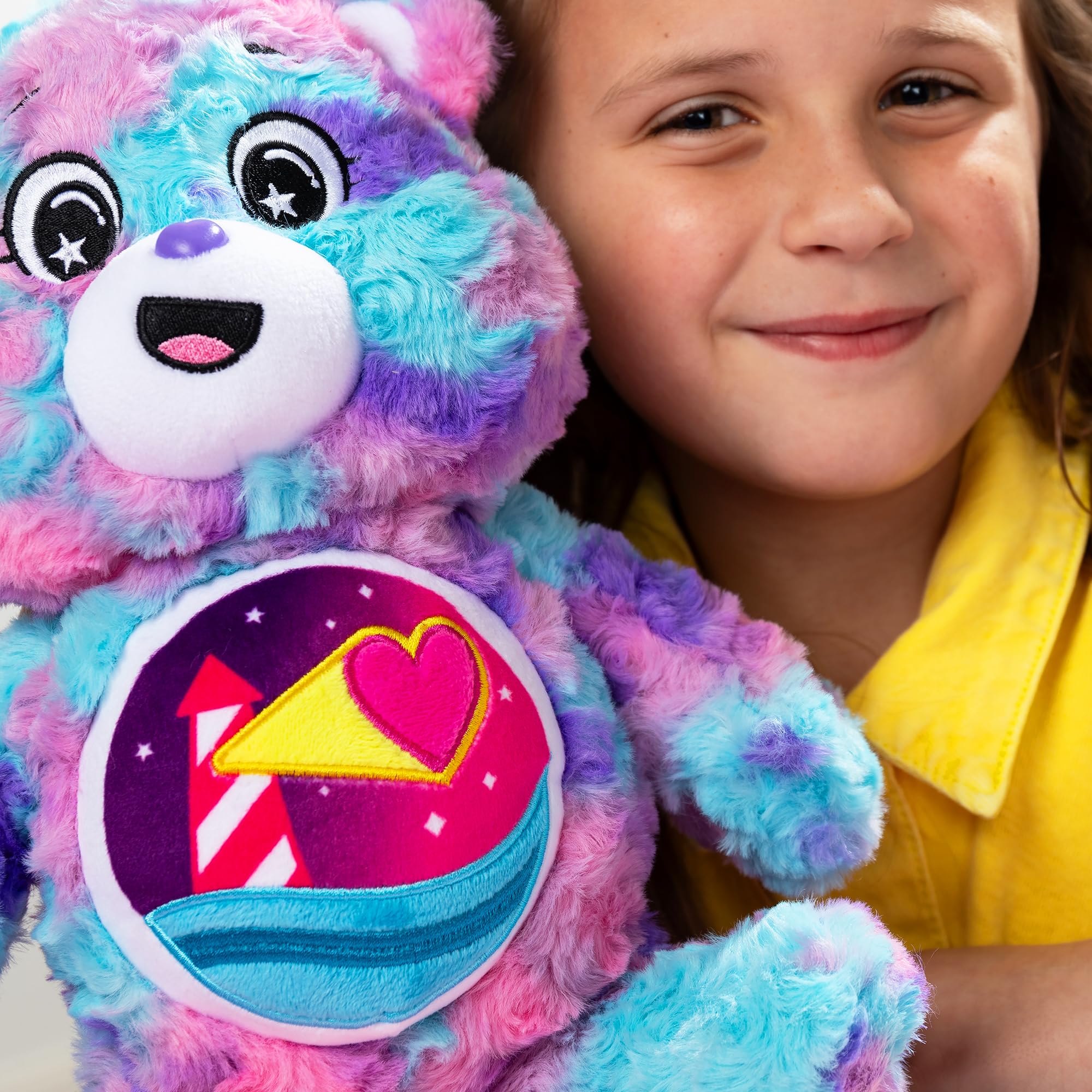 Basic Fun Care Bears 35cm Colour Splash Plush – Loveshine Bear Eco-Friendly 14