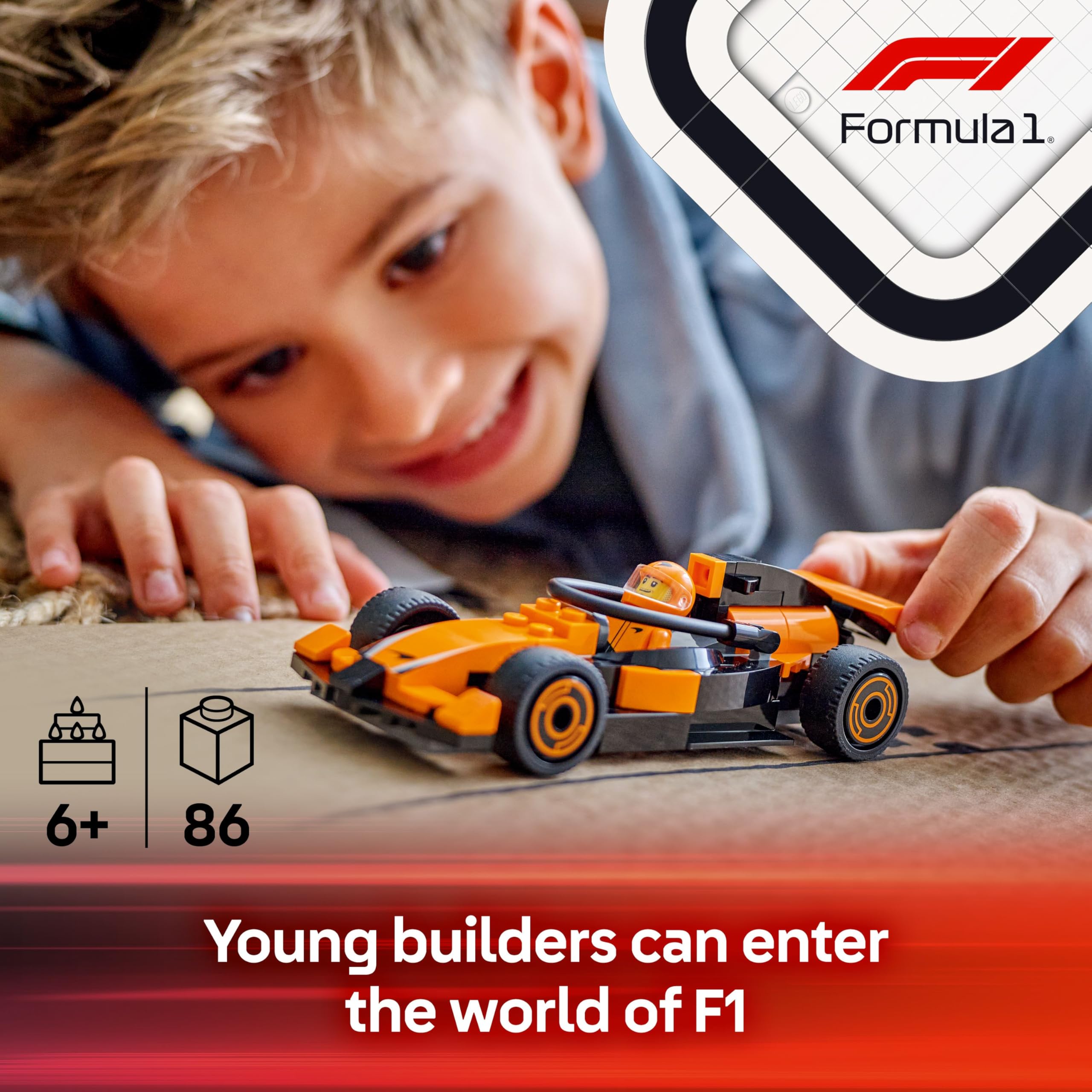 LEGO City 60442 F1 Driver with McLaren Race Car Building Set | Ages 6+ 2