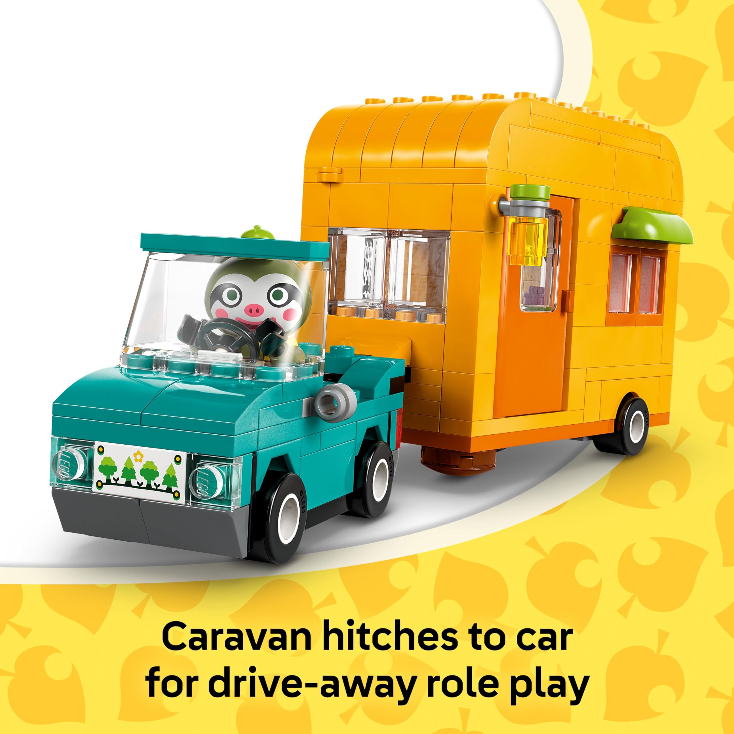 LEGO Animal Crossing Leif’s Caravan & Garden Shop Building Set | Model 77054 | Ages 7+ 5