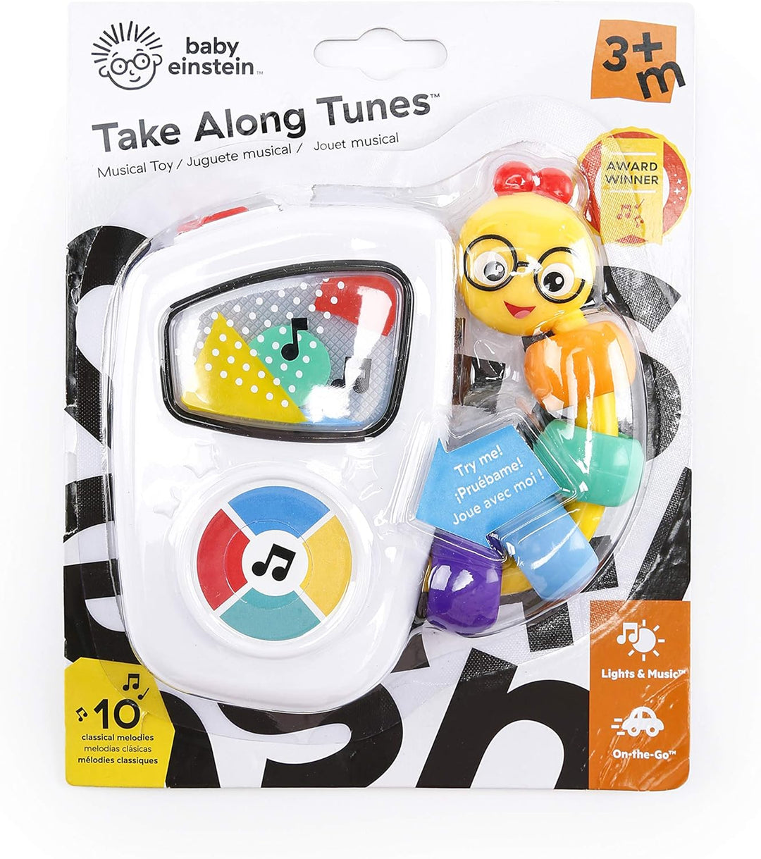 Baby Einstein Take Along Tunes Musical Toy - Classical Melodies for Babies