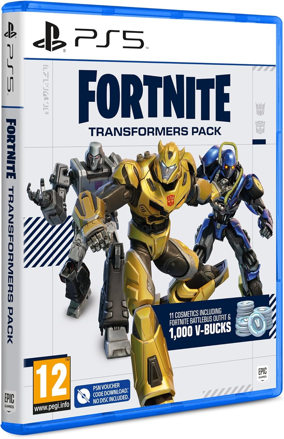 Fortnite Transformers Pack - PS5 Code in Box