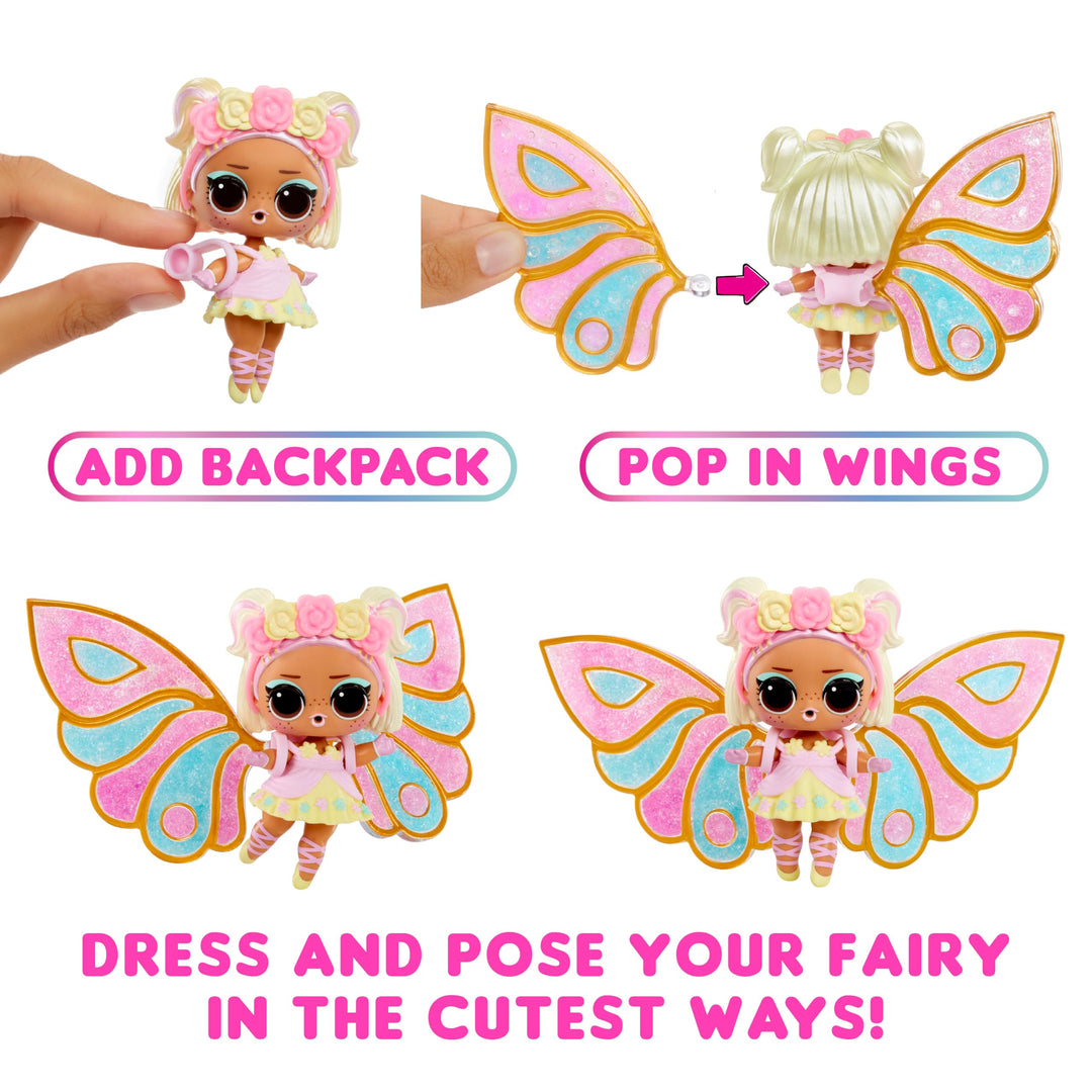 L.O.L. Surprise! Fairies Tots - 8 Collectible Dolls with Customizable Fairy Wings