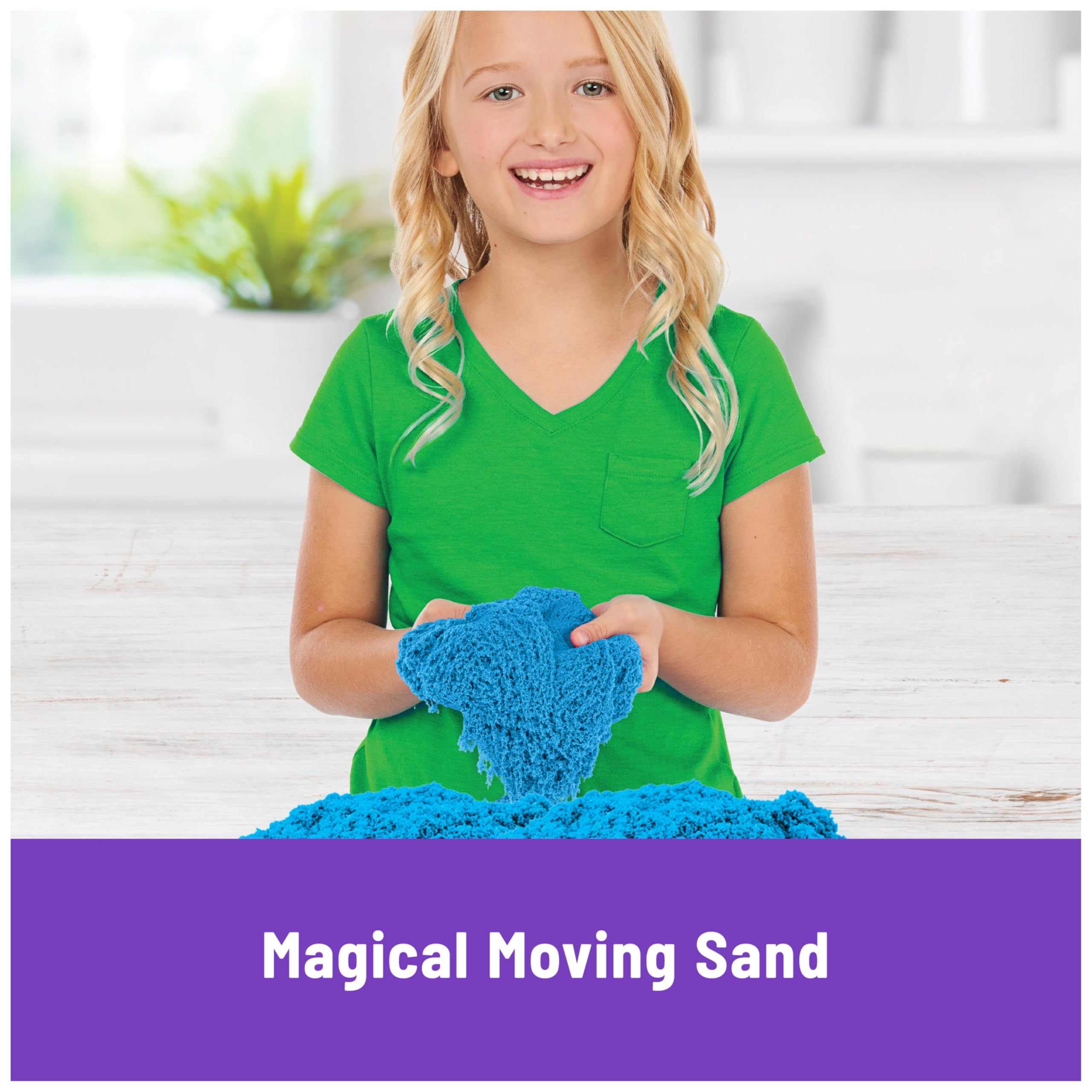 Kinetic Sand Castle Containers 10-Colour Pack | Non-Toxic Sensory Play Sand for Ages 3+ 6