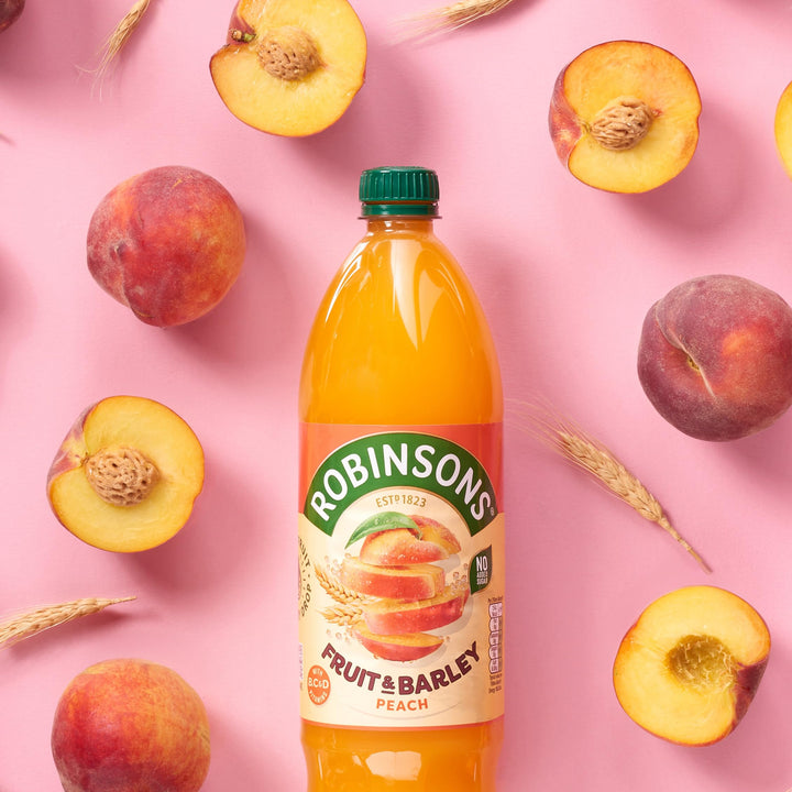 Robinsons Fruit & Barley Peach Squash, 1L Bottle