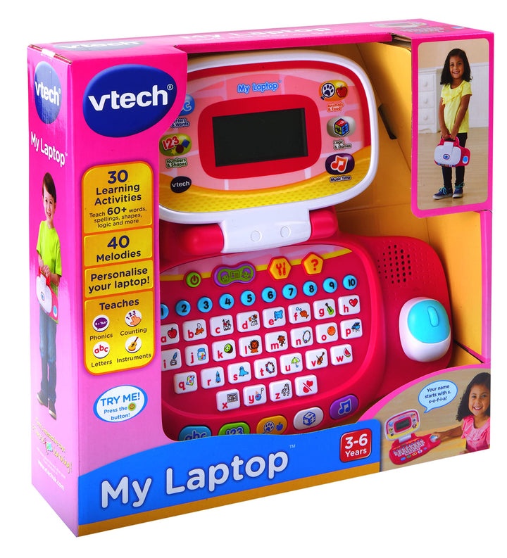VTech Pre-School My Laptop - Educational Electronic Learning Toy for Ages 3-6