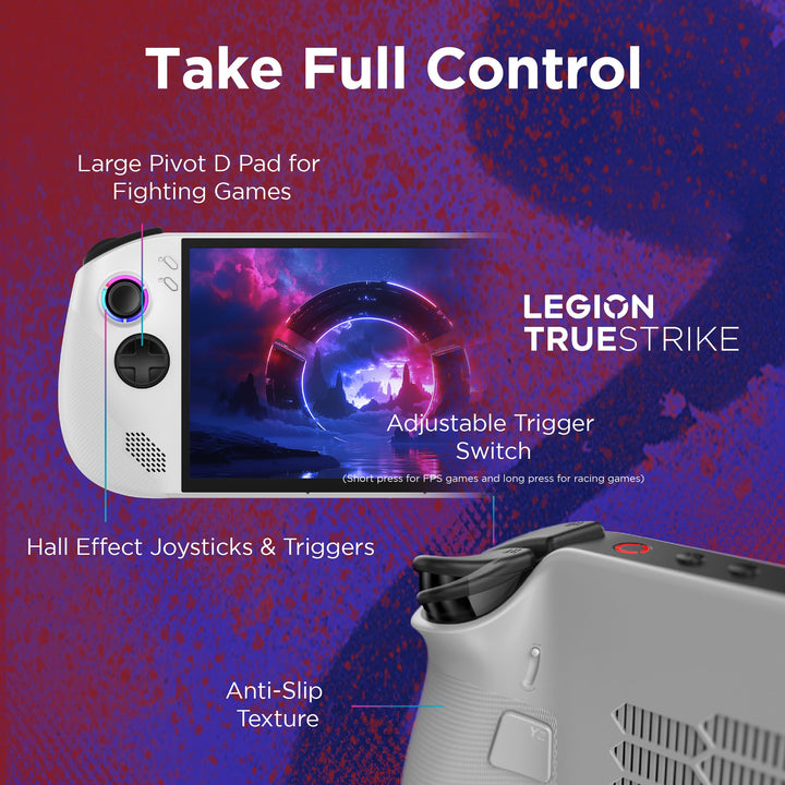 Lenovo Legion Go S Gaming Console | 8" WUXGA Touch Display | 120Hz | AMD Ryzen Z1 Extreme | 16GB RAM | 512GB SSD | Windows 11 | Glacier White