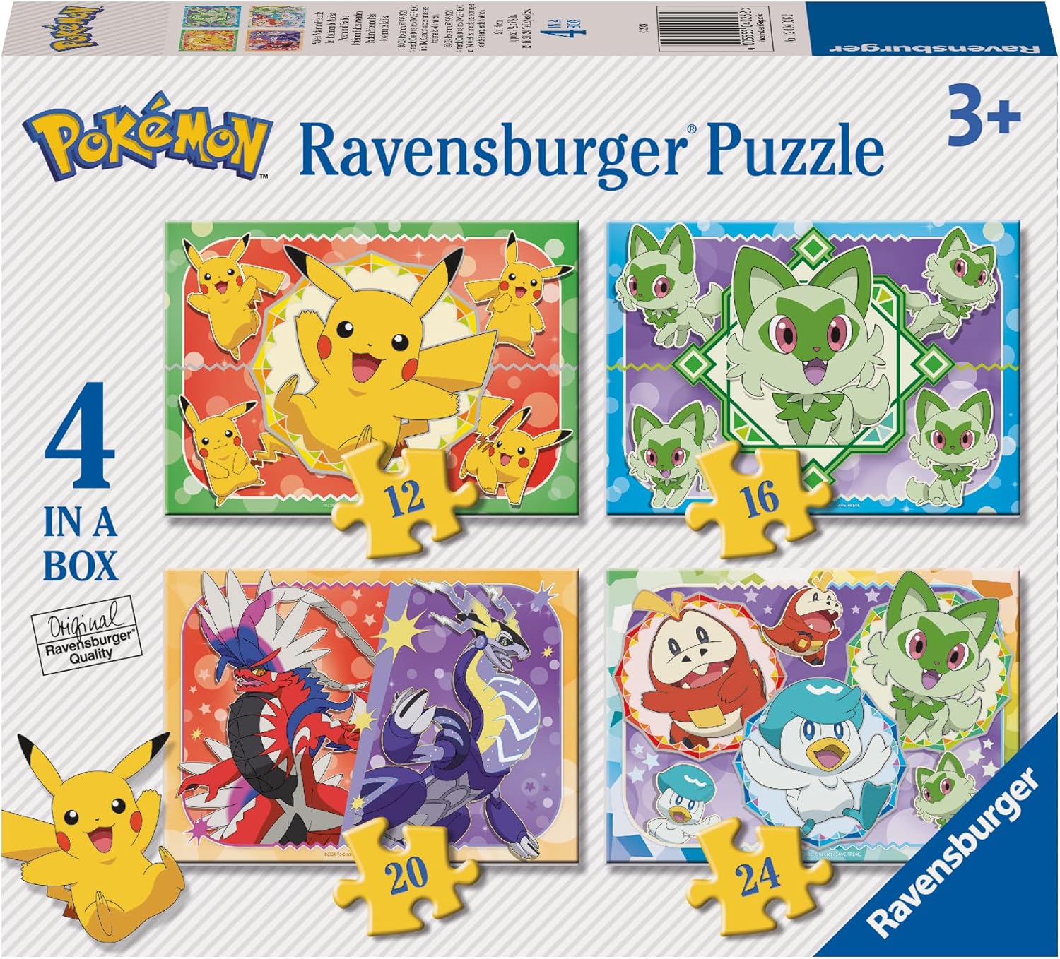 Ravensburger Pokemon 72-Piece Puzzle Set - Jigsaw Puzzles for Kids Ages 3 and Up 1