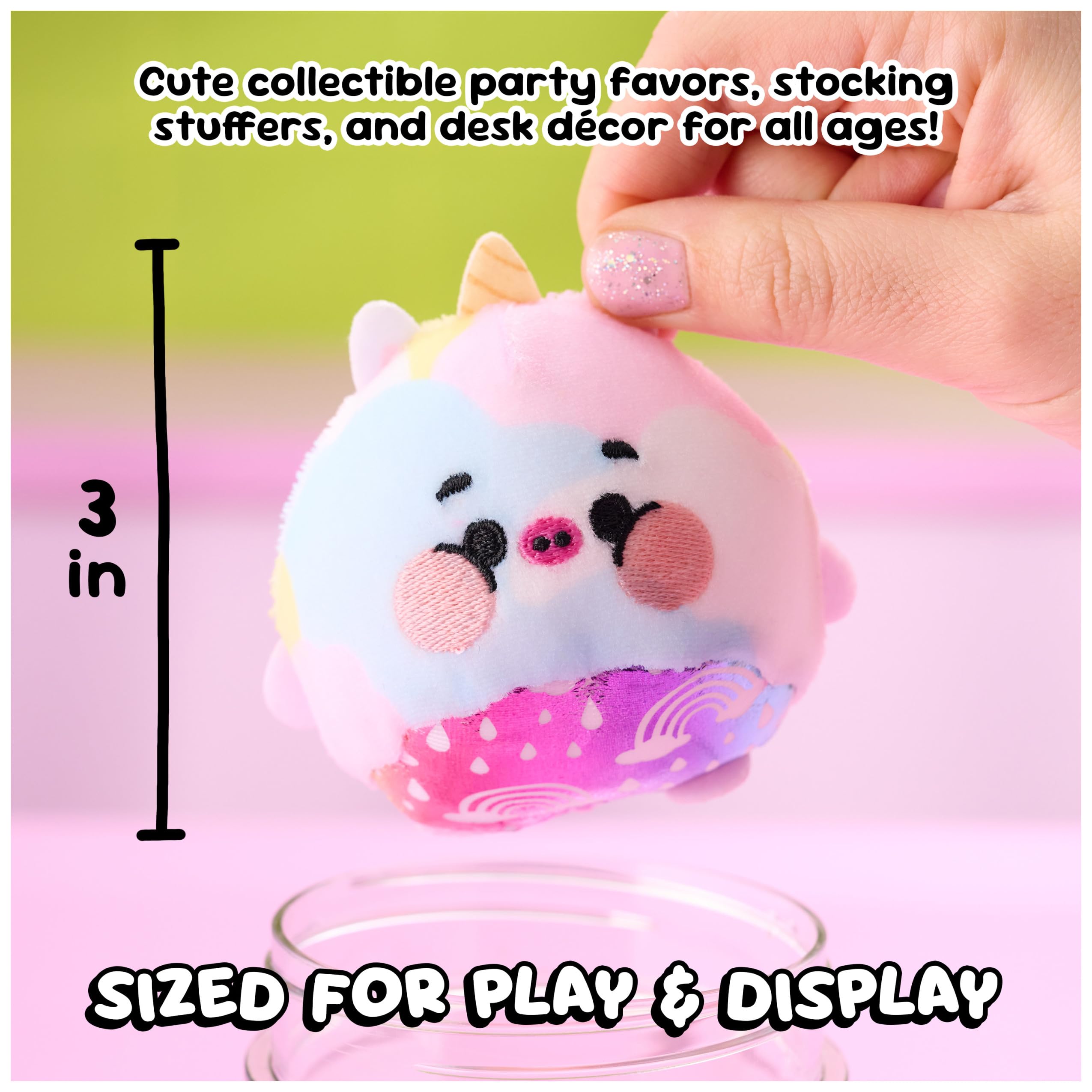 Magic Jellykins Surprise Plush Jar 2-Pack - Water Activated Transforming Squishy Toy | 7.6 cm 6