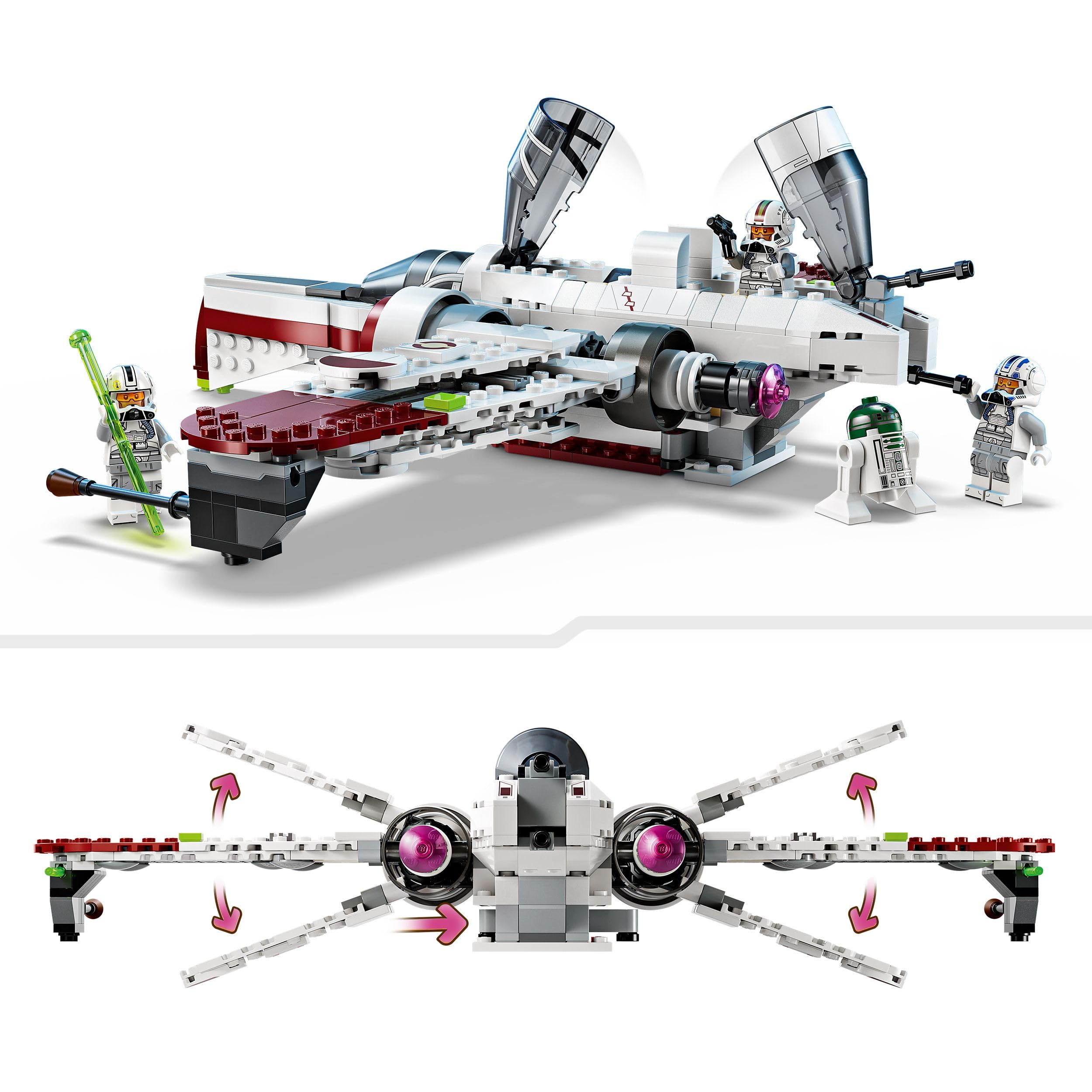 LEGO Star Wars ARC-170 Starfighter Building Set 75402 | Ages 9+ 3
