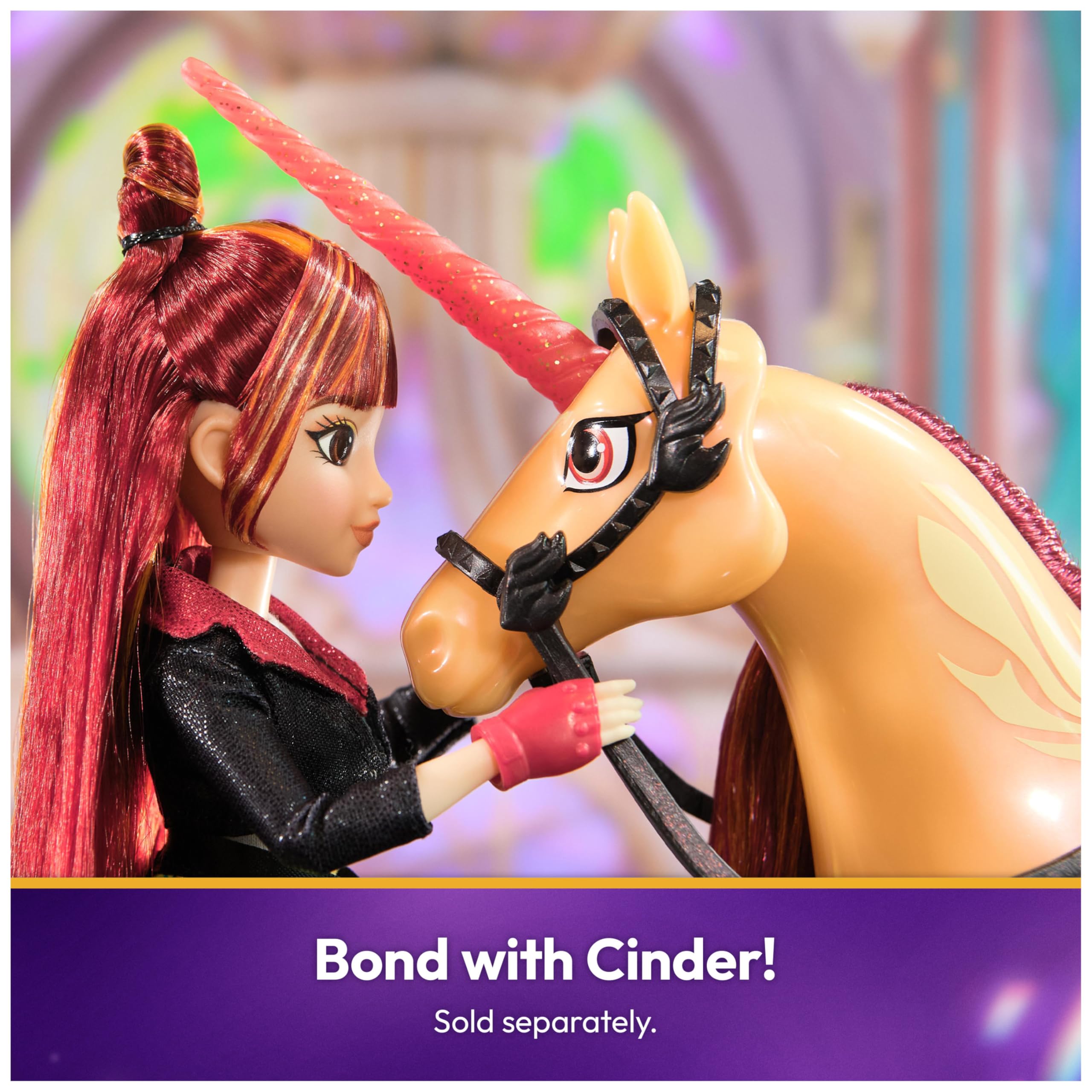 Unicorn Academy Valentina Doll - 24cm with Highlighted Hair & 5 Fashion Accessories 16