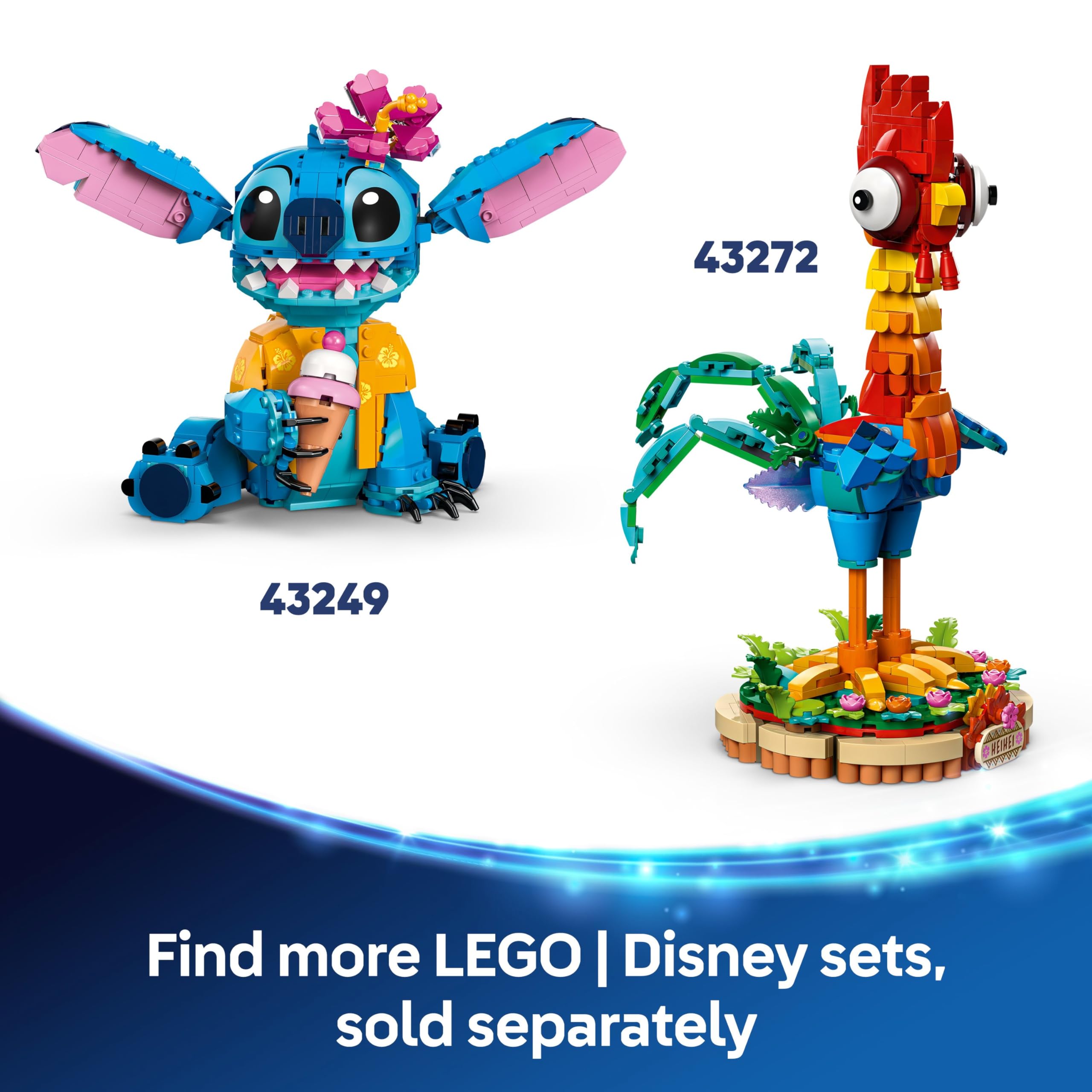 LEGO Disney Lilo and Stitch Beach House Building Toy - 6 Rooms, Observatory, 5 Minifigures, 834 Pieces 4