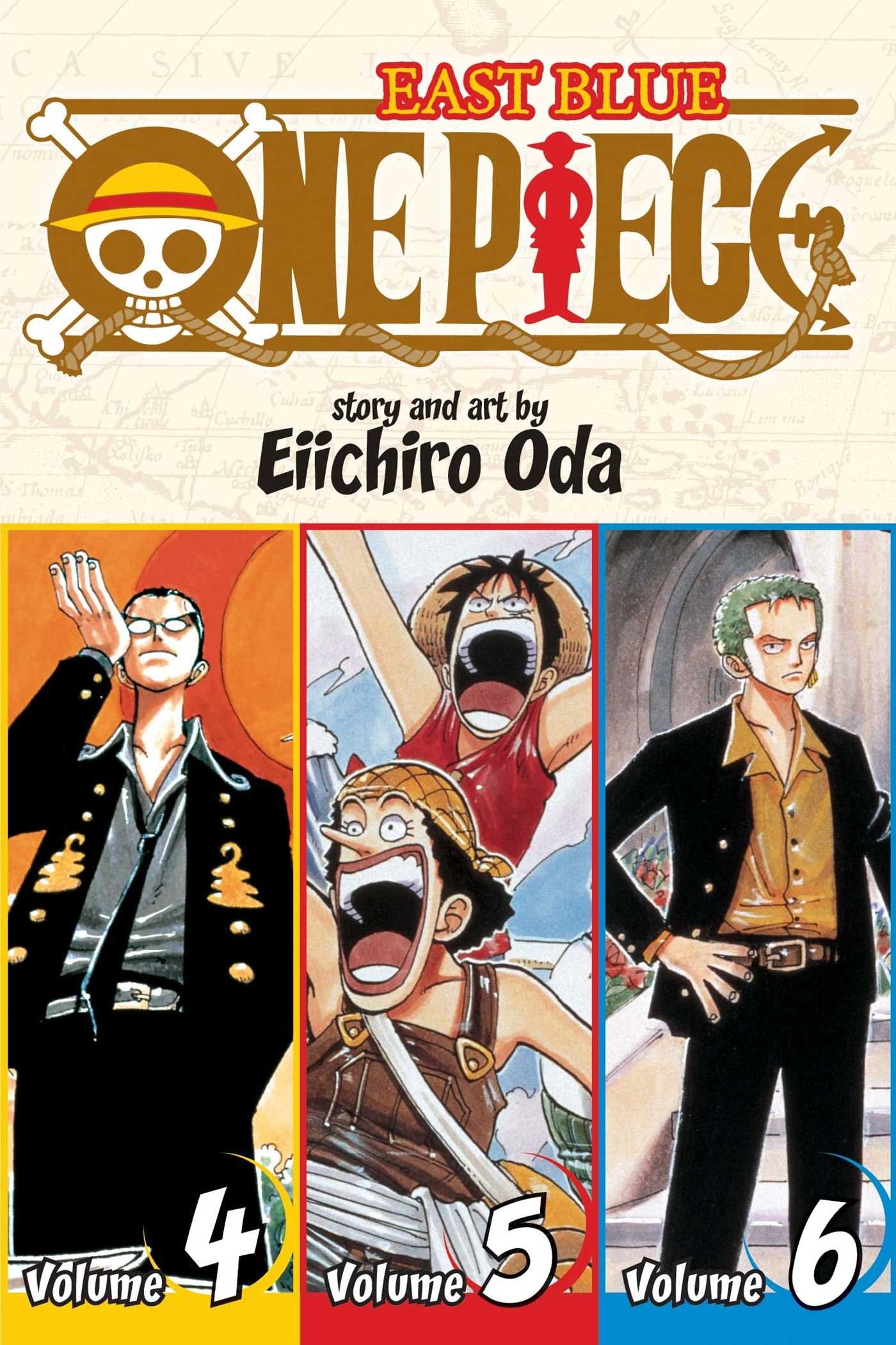 One Piece (3-in-1 Edition) Volume 2: Includes vols. 4, 5 & 6 [Paperback] 1
