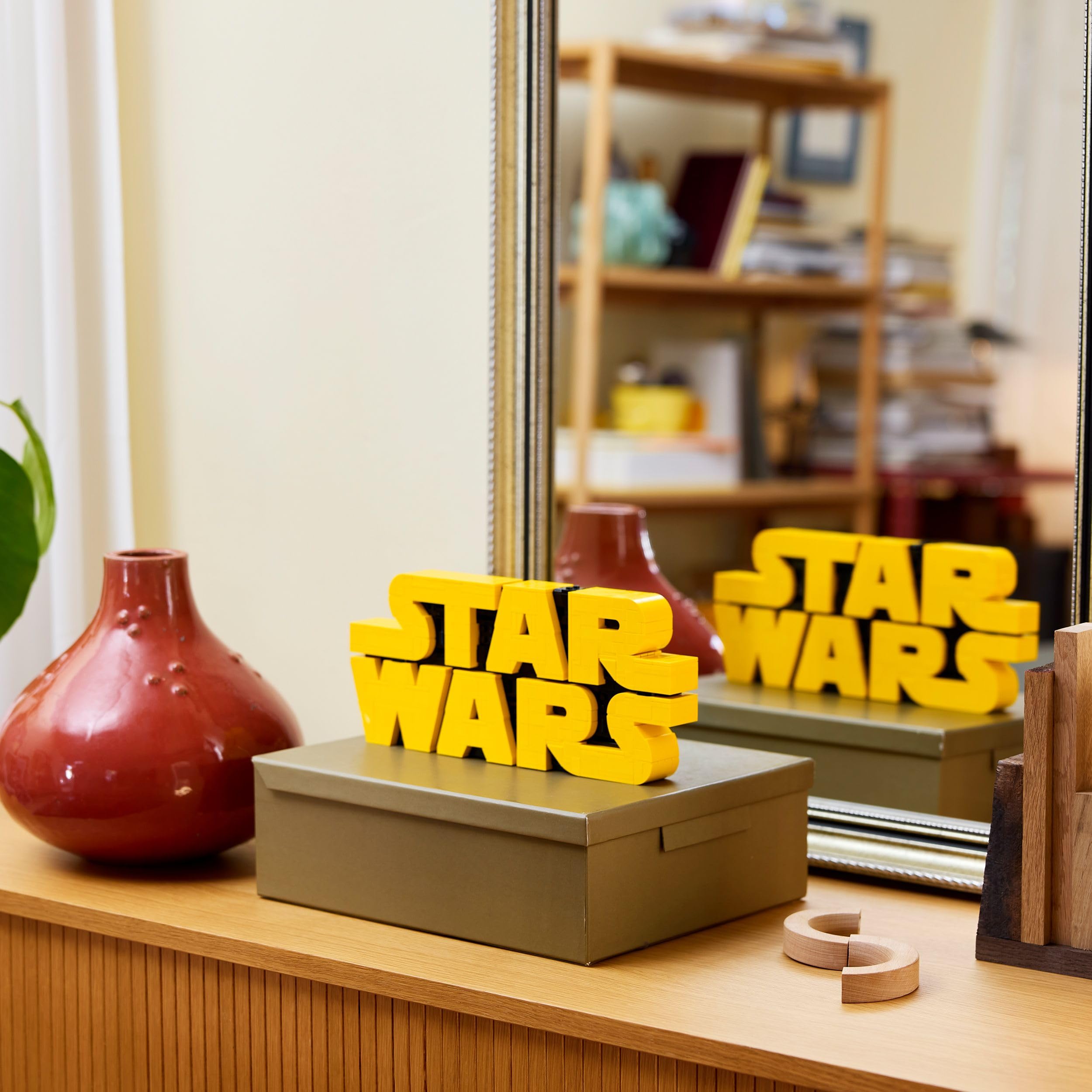 LEGO Star Wars 75407 Star Wars Logo zum Bauen – Bauset zum Sammeln für Erwachsene