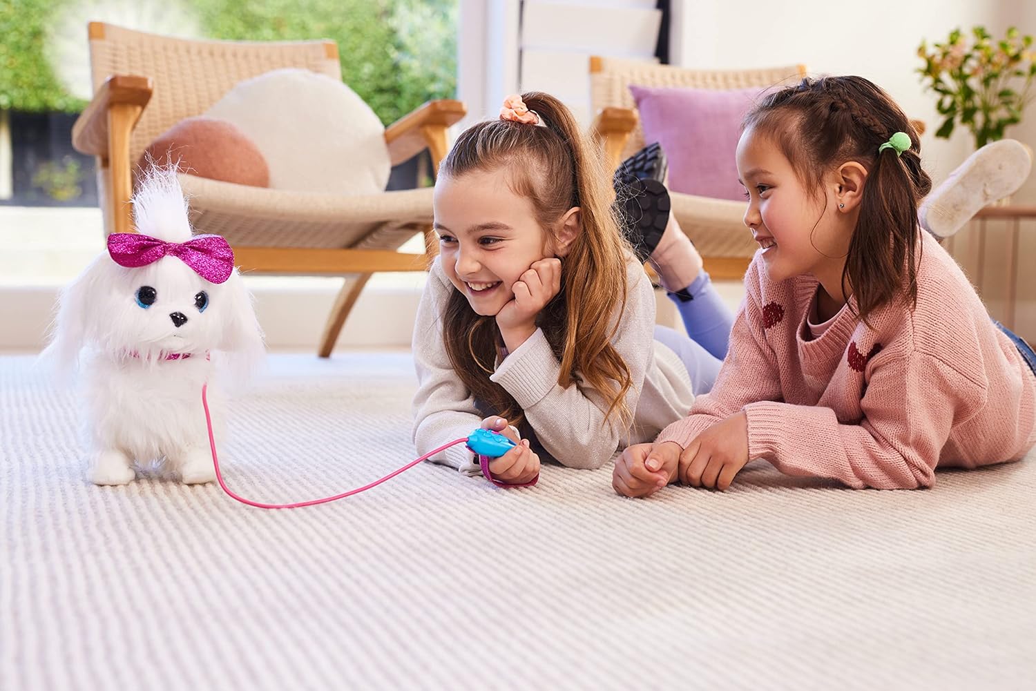 Lil" Paw Paw The Walking Puppy - Robotic Plush Toy with Realistic Movement & Leash Control 4